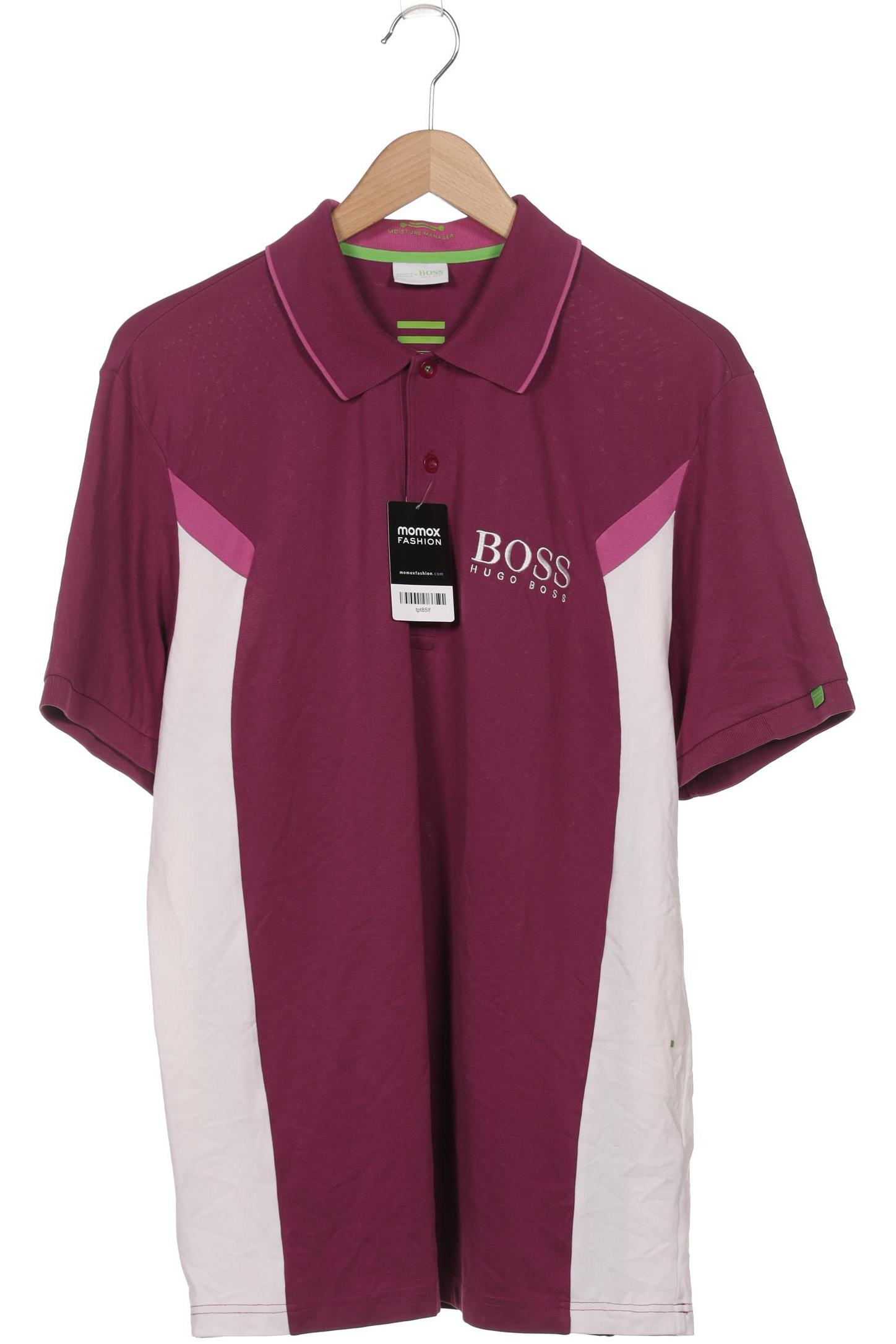 

Boss Green Herren Poloshirt, bordeaux, Gr. 54