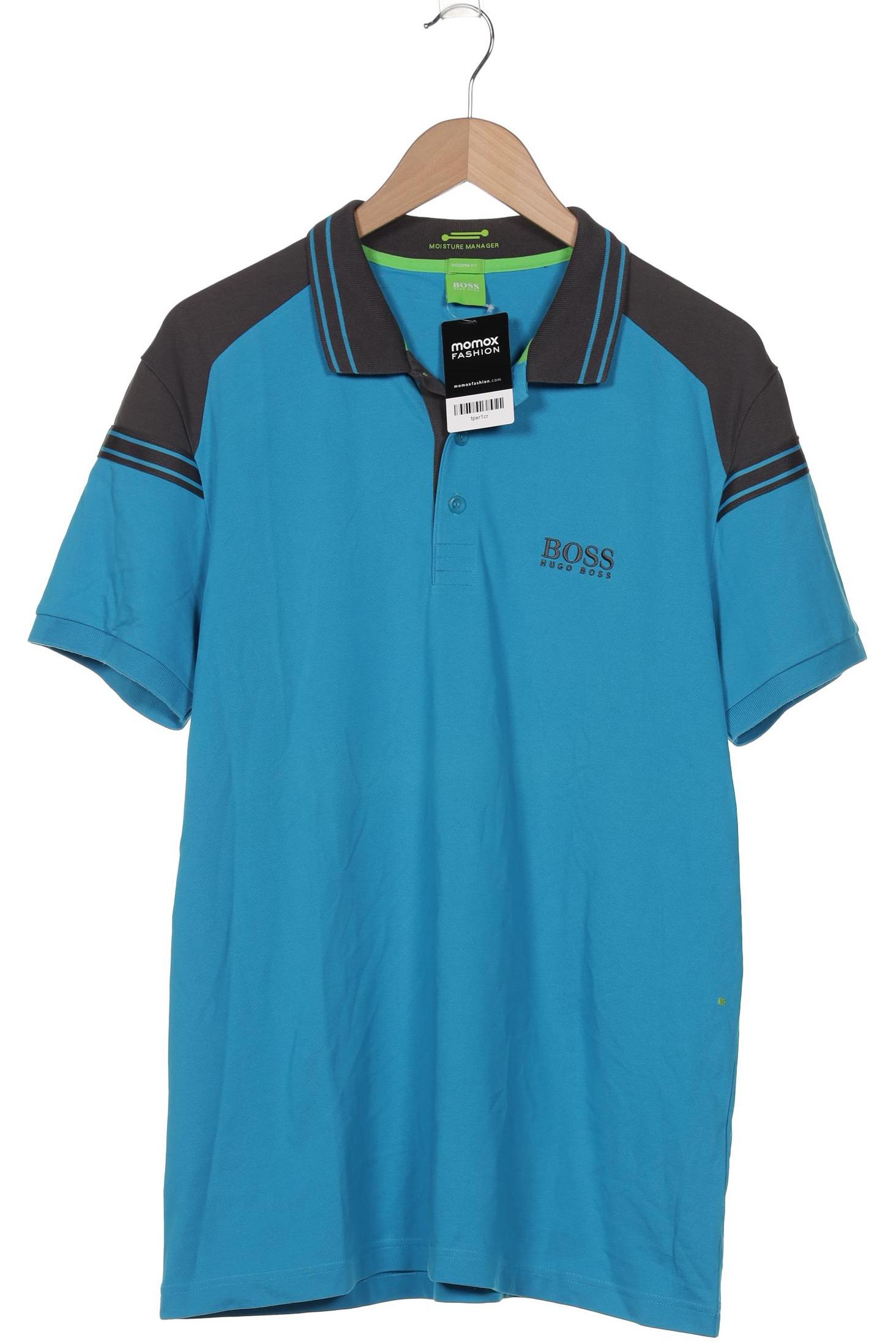 

Boss Green Herren Poloshirt, blau, Gr. 54