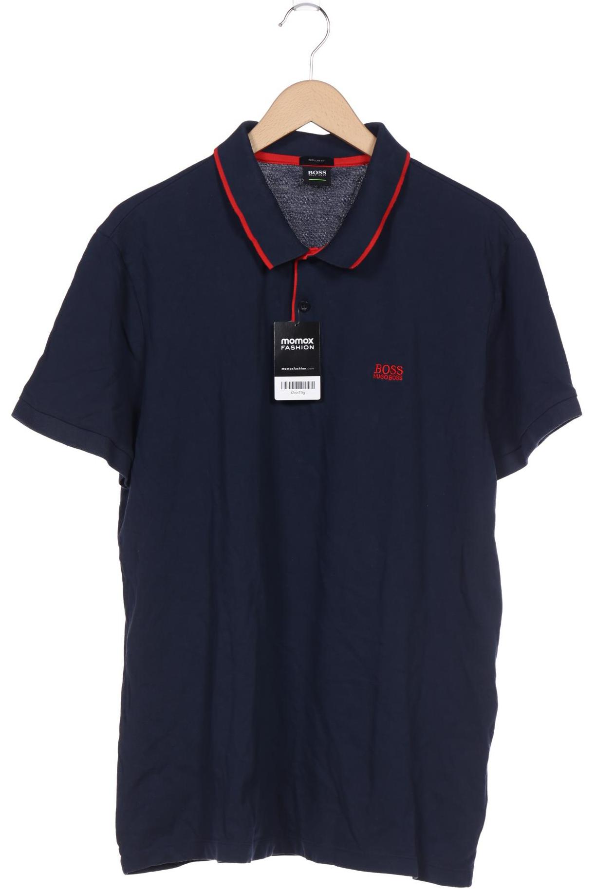 

Boss Green Herren Poloshirt, marineblau