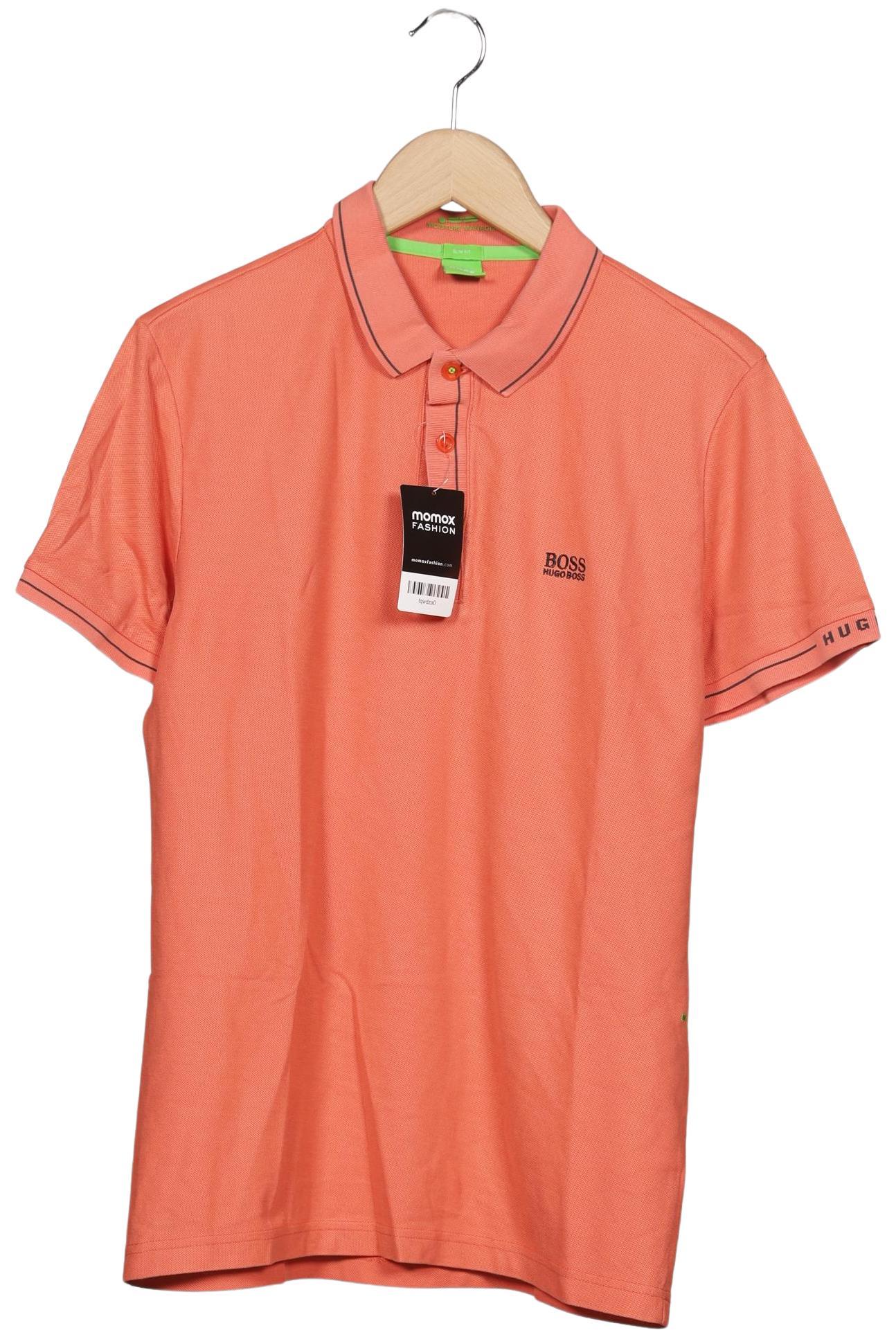 

Boss Green Herren Poloshirt, orange, Gr. 52