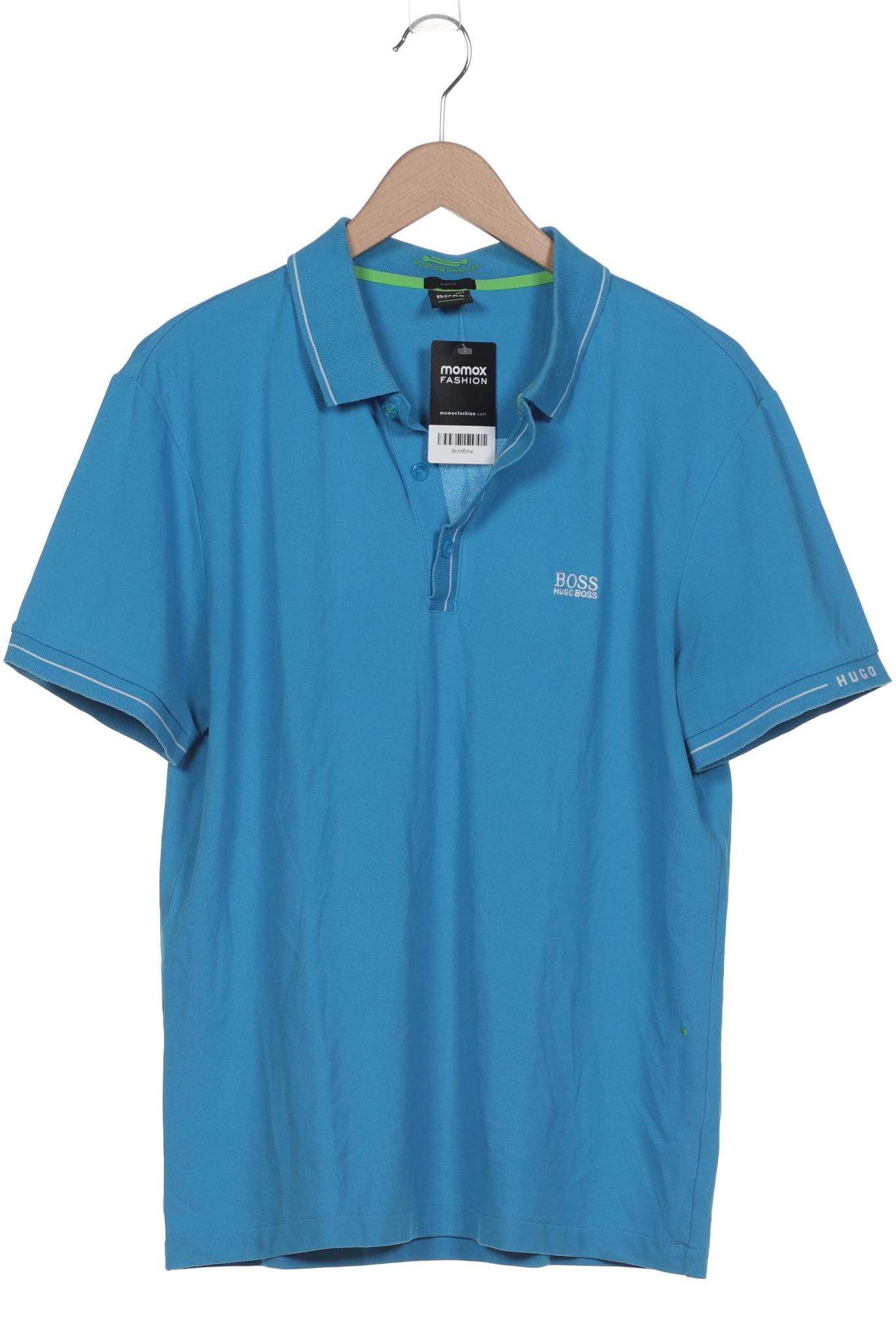 

Boss Green Herren Poloshirt, blau, Gr. 54