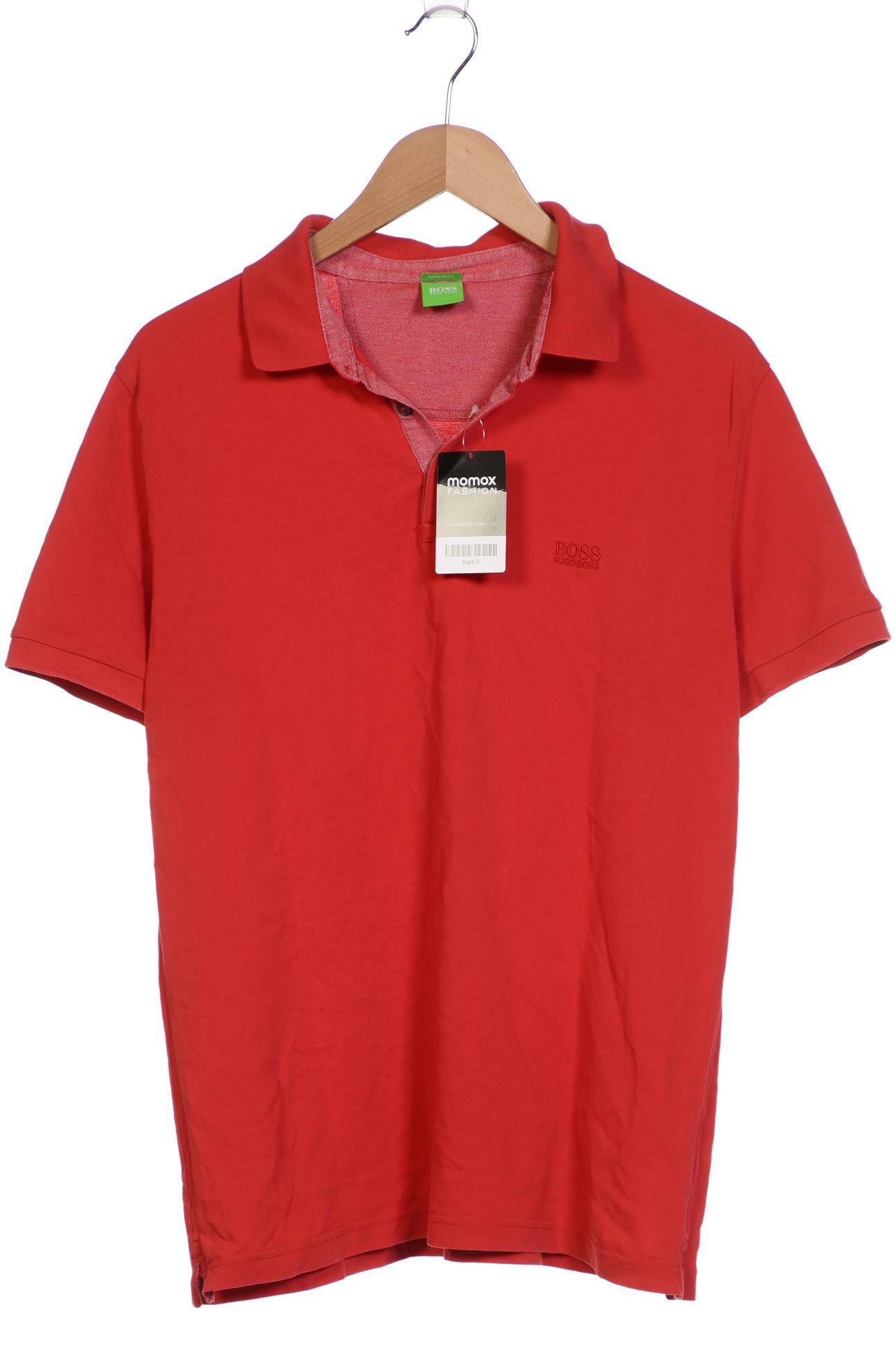 

Boss Green Herren Poloshirt, rot, Gr. 54