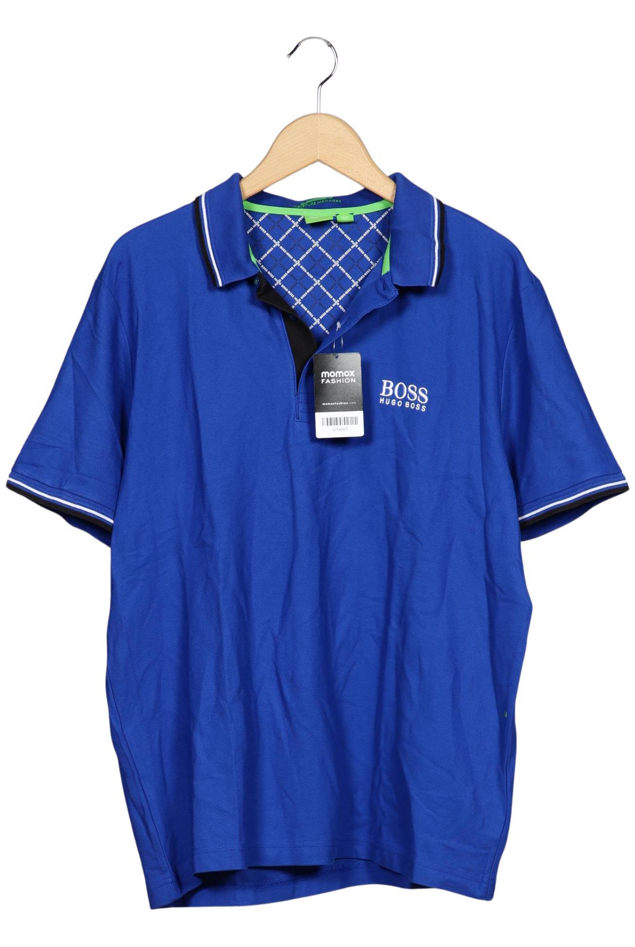 

Boss Green Herren Poloshirt, blau, Gr. 54