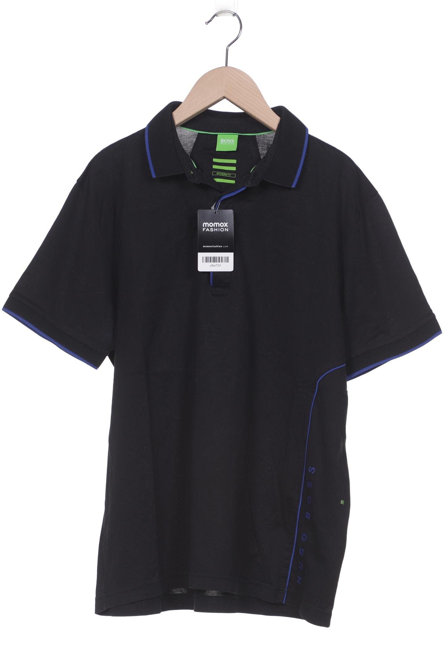 

Boss Green Herren Poloshirt, schwarz