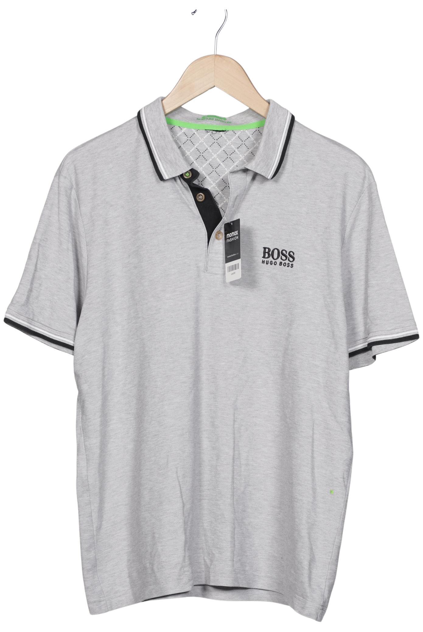 

Boss Green Herren Poloshirt, grau, Gr. 48