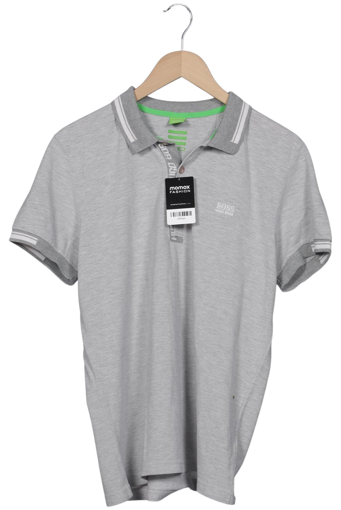 

Boss Green Herren Poloshirt, grau, Gr. 56