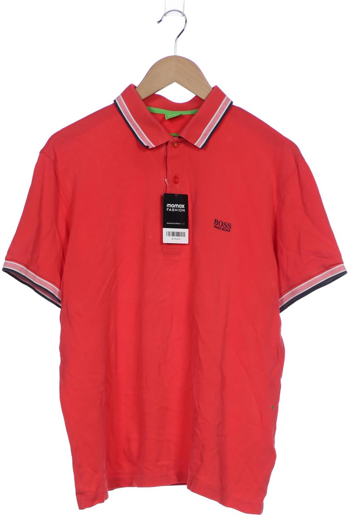 

Boss Green Herren Poloshirt, rot, Gr. 52