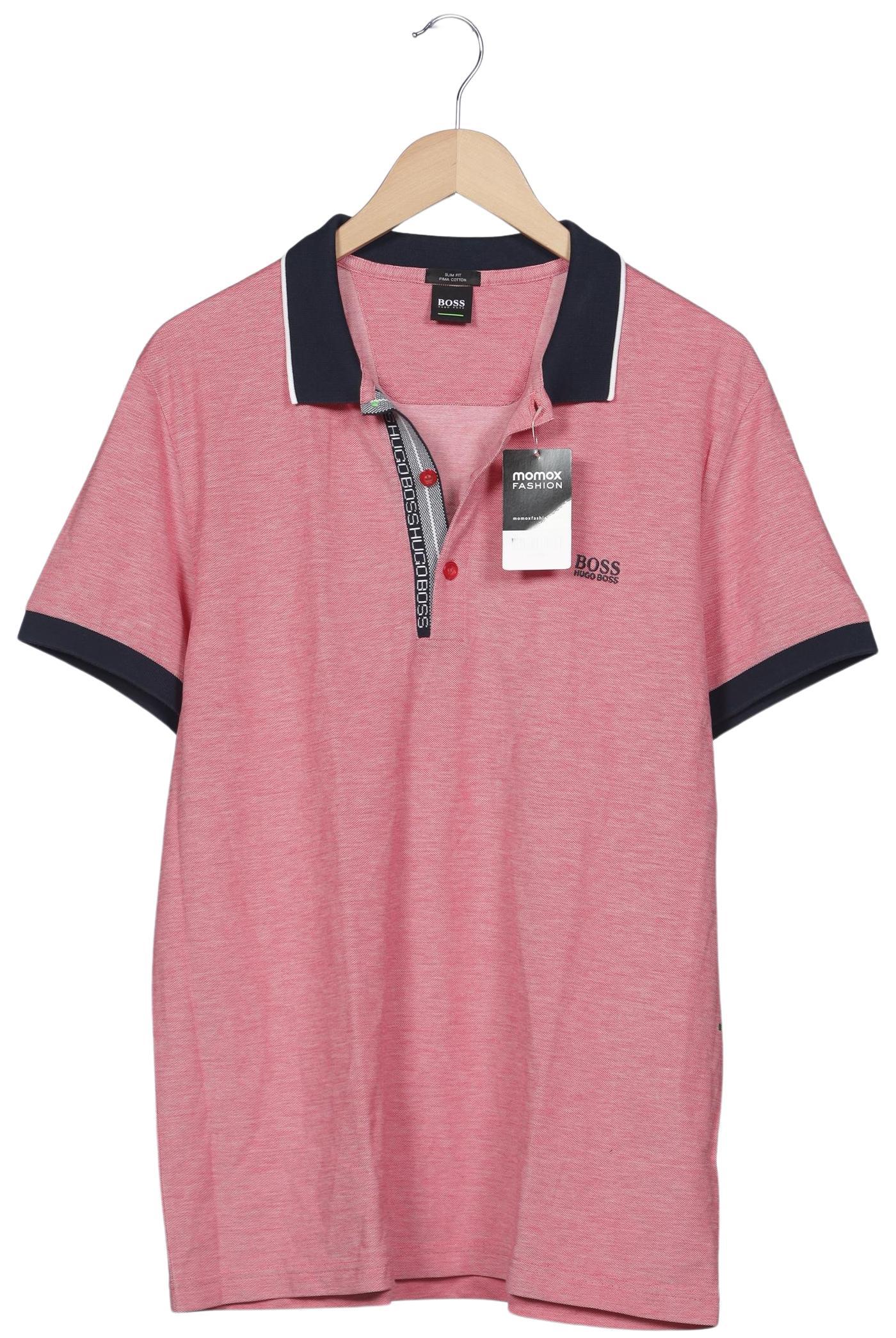 

Boss Green Herren Poloshirt, pink, Gr. 56