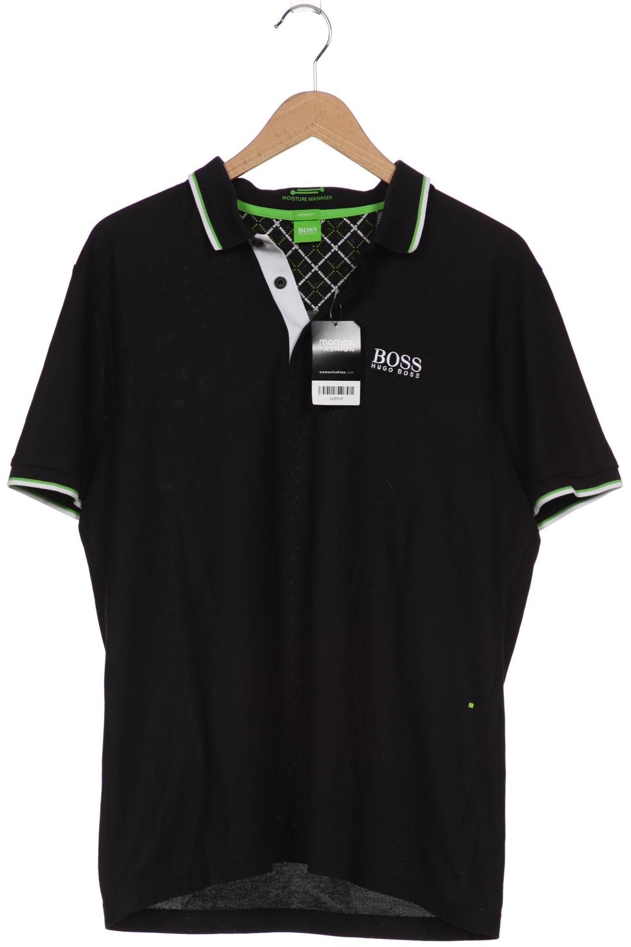 

Boss Green Herren Poloshirt, schwarz