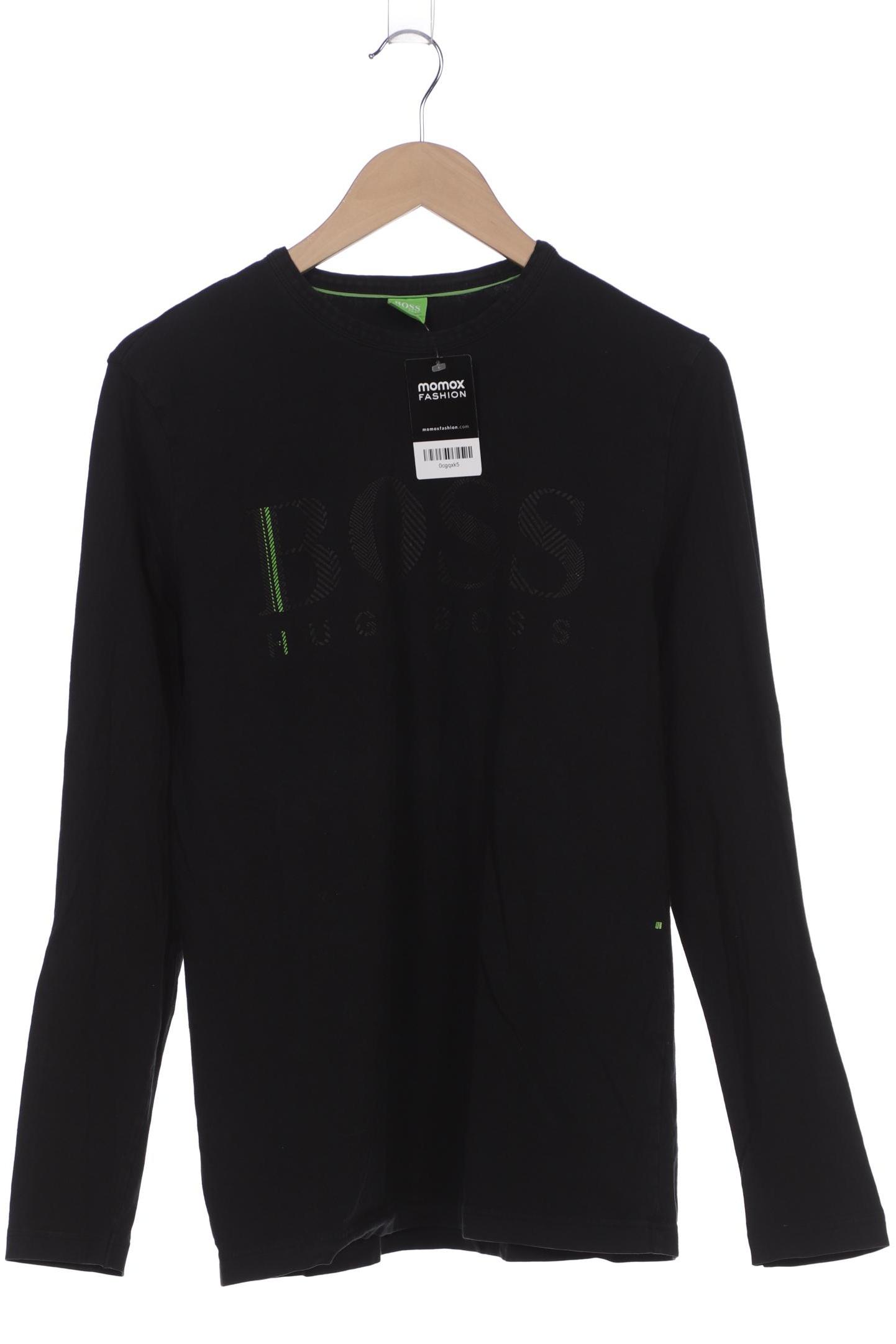 

Boss Green Herren Langarmshirt, schwarz, Gr. 52