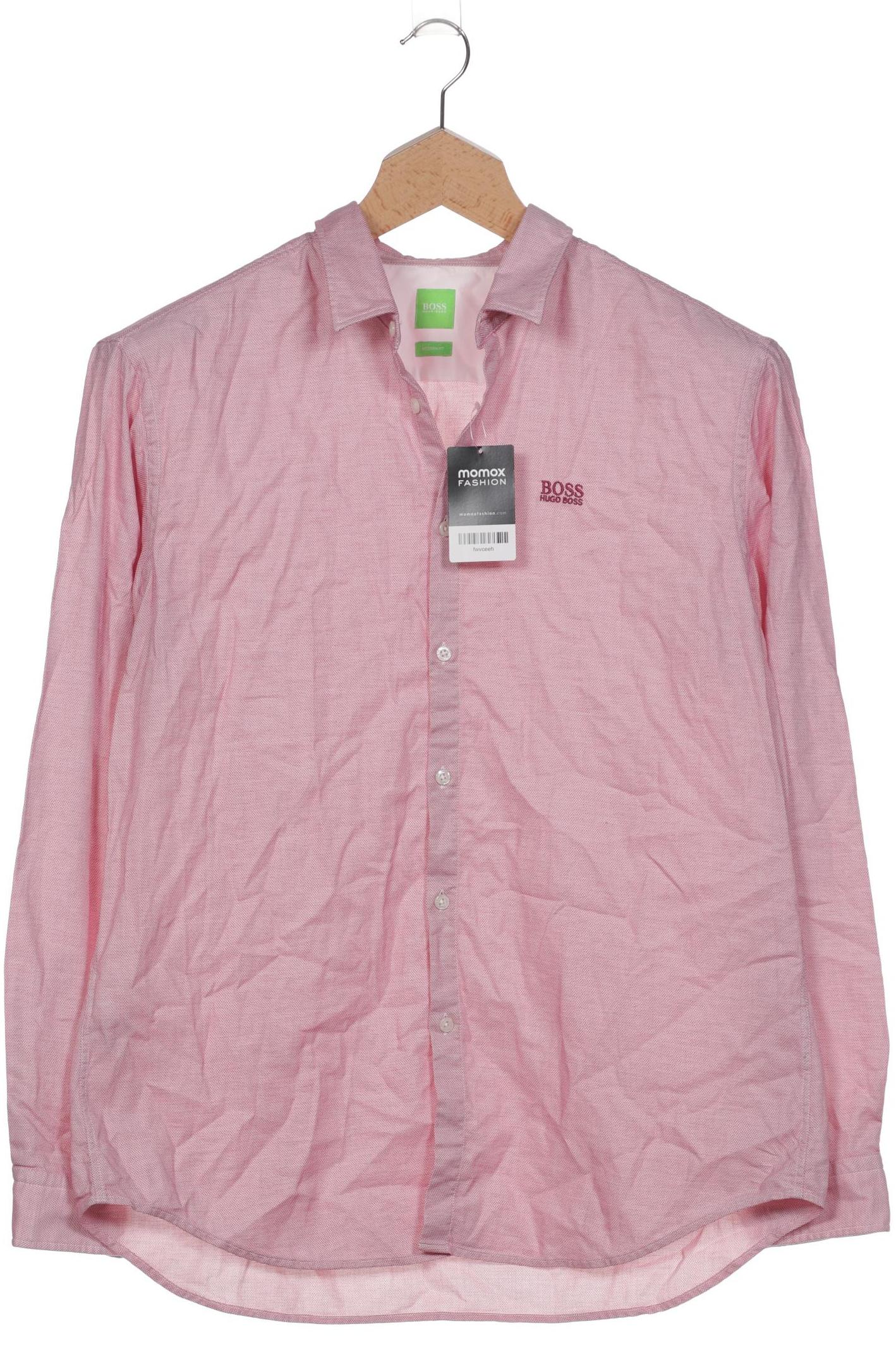 

Boss Green Herren Hemd, pink, Gr. 56
