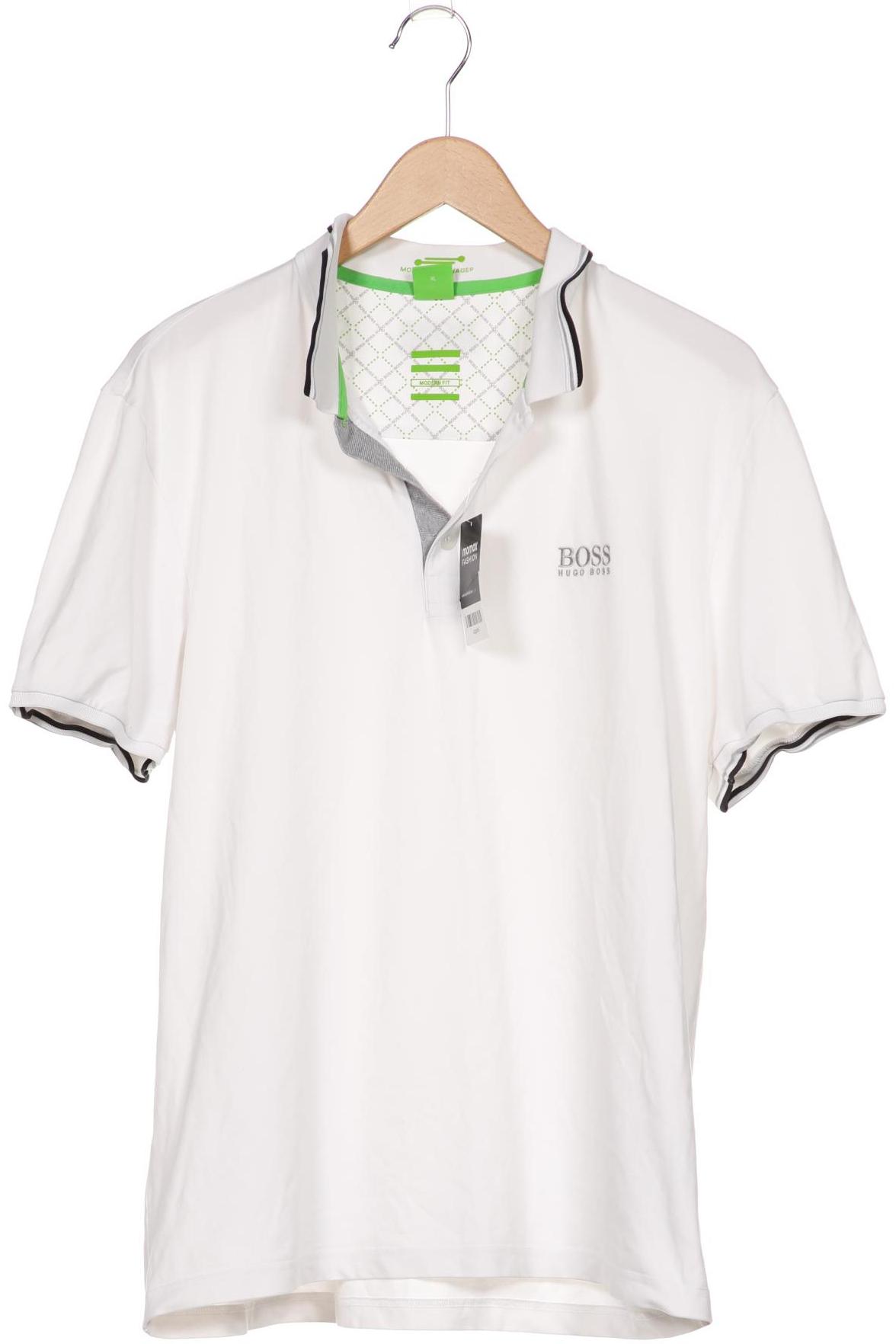 

Boss Green Herren Poloshirt, weiß