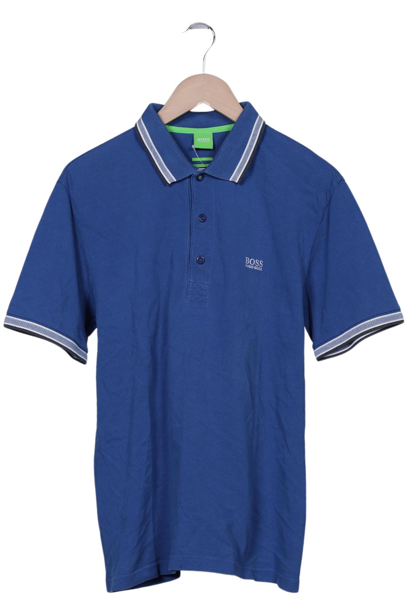 

Boss Green Herren Poloshirt, blau, Gr. 52