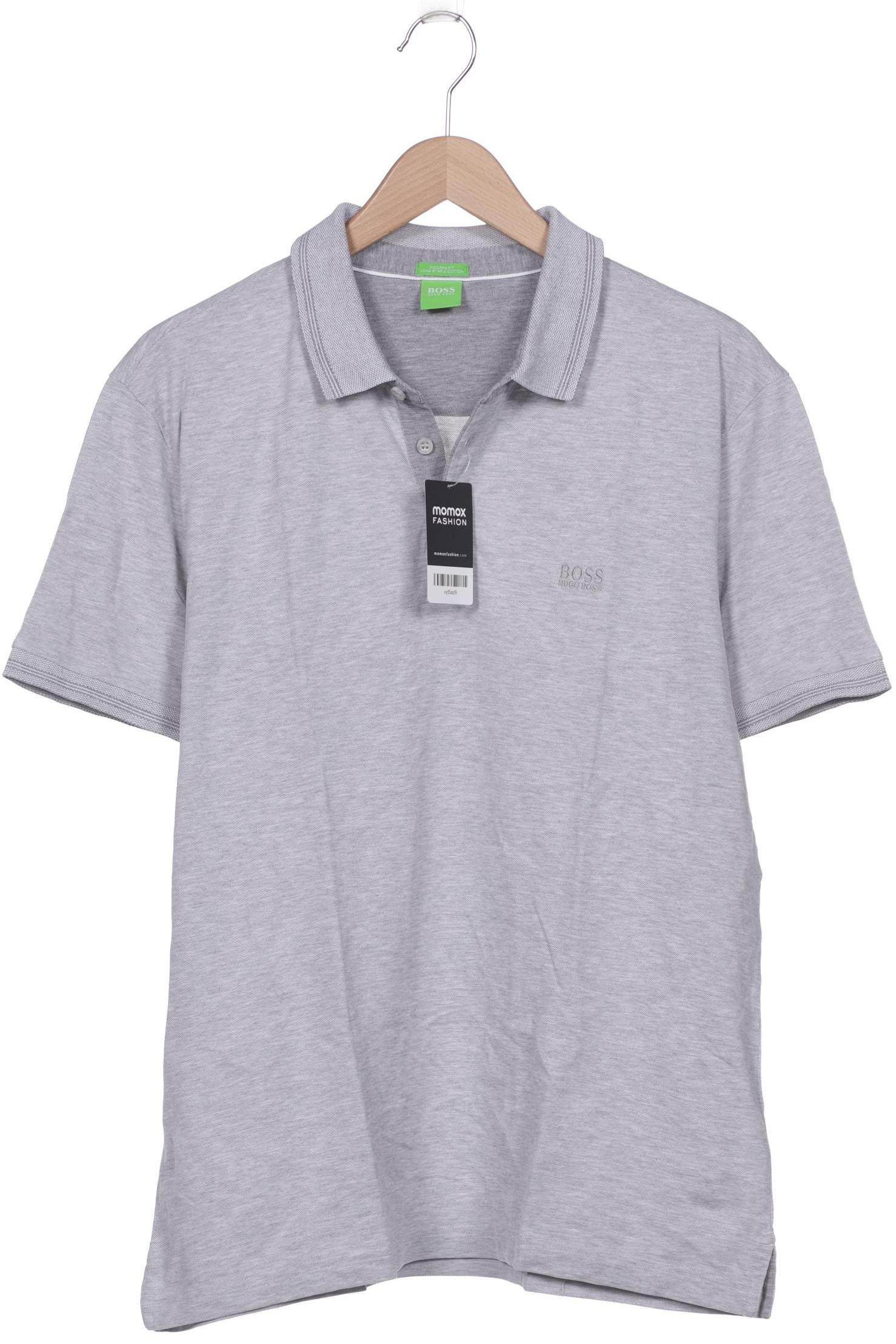 

Boss Green Herren Poloshirt, grau, Gr. 56