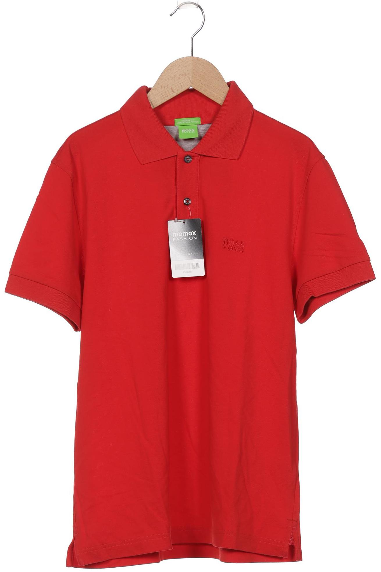 

Boss Green Herren Poloshirt, rot, Gr. 48