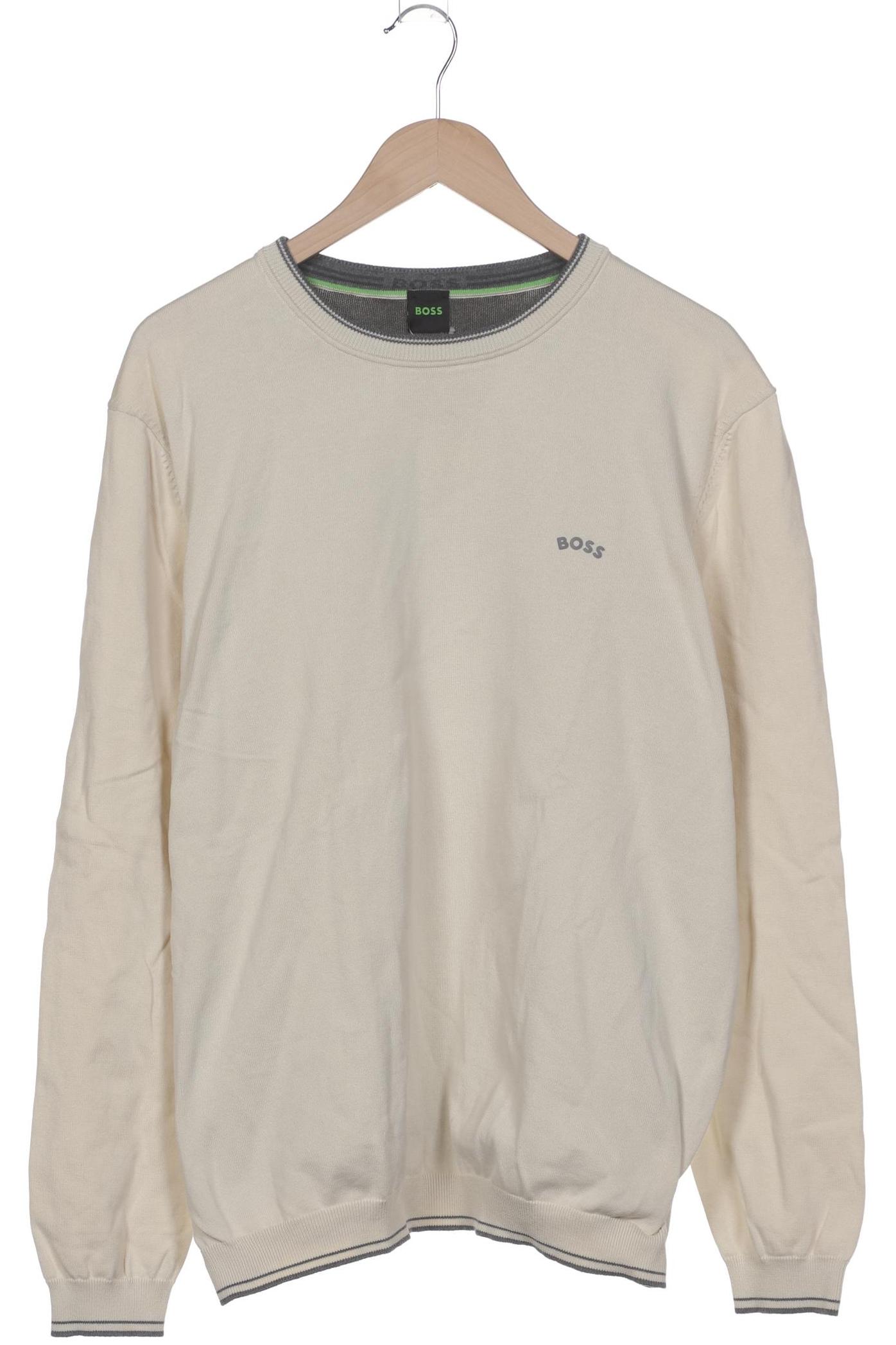 

Boss Green Herren Pullover, cremeweiß, Gr. 56