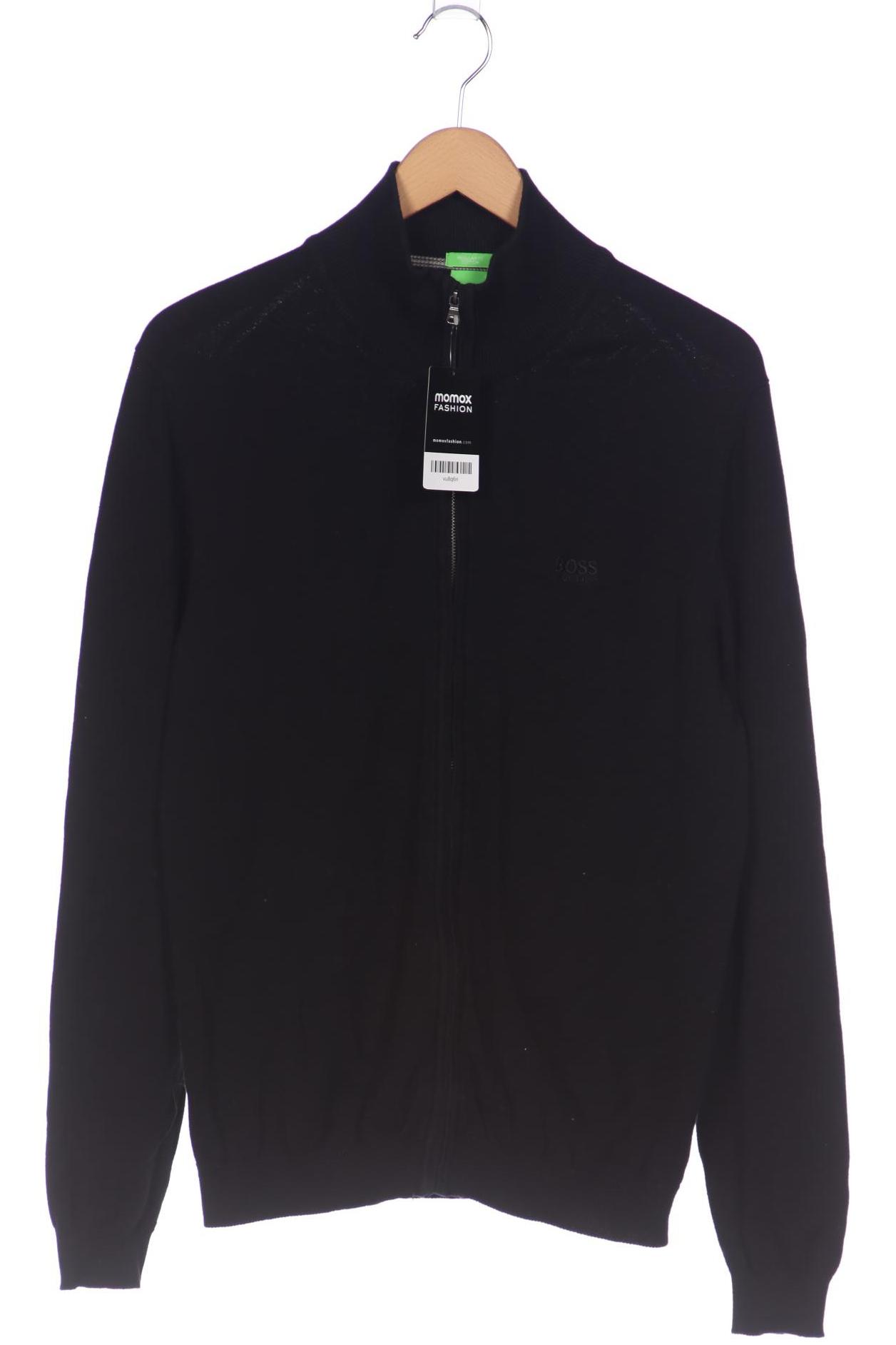 

Boss Green Herren Strickjacke, schwarz, Gr. 52