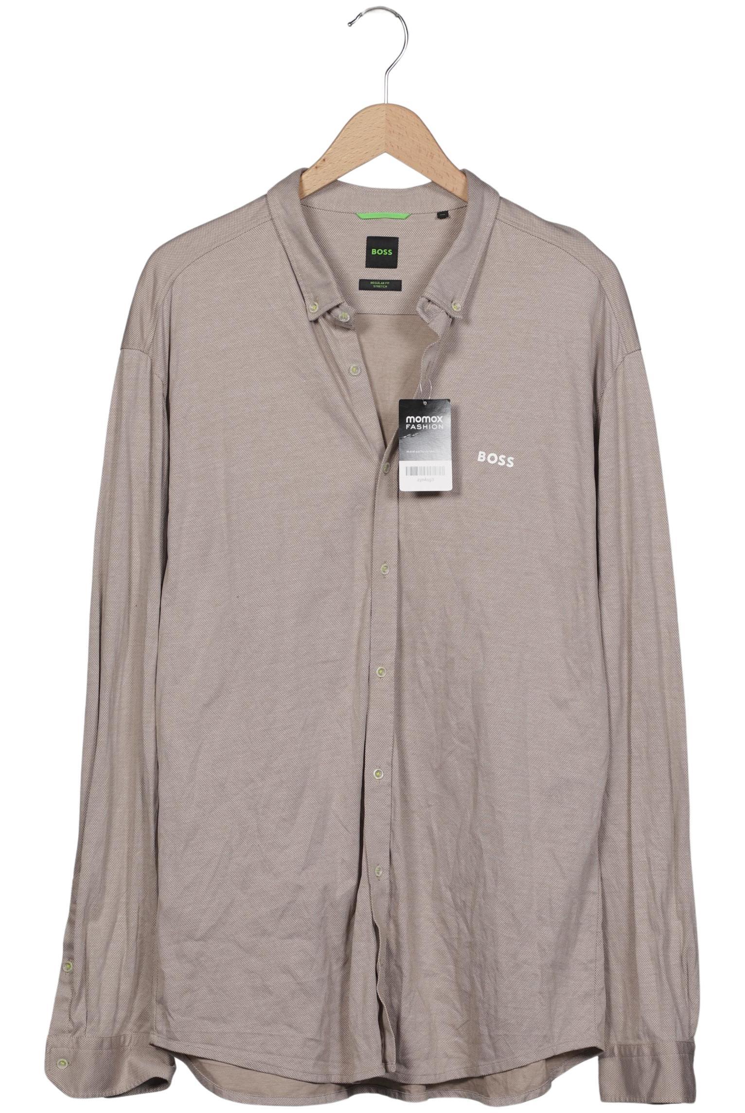 

Boss Green Herren Hemd, beige, Gr. 56