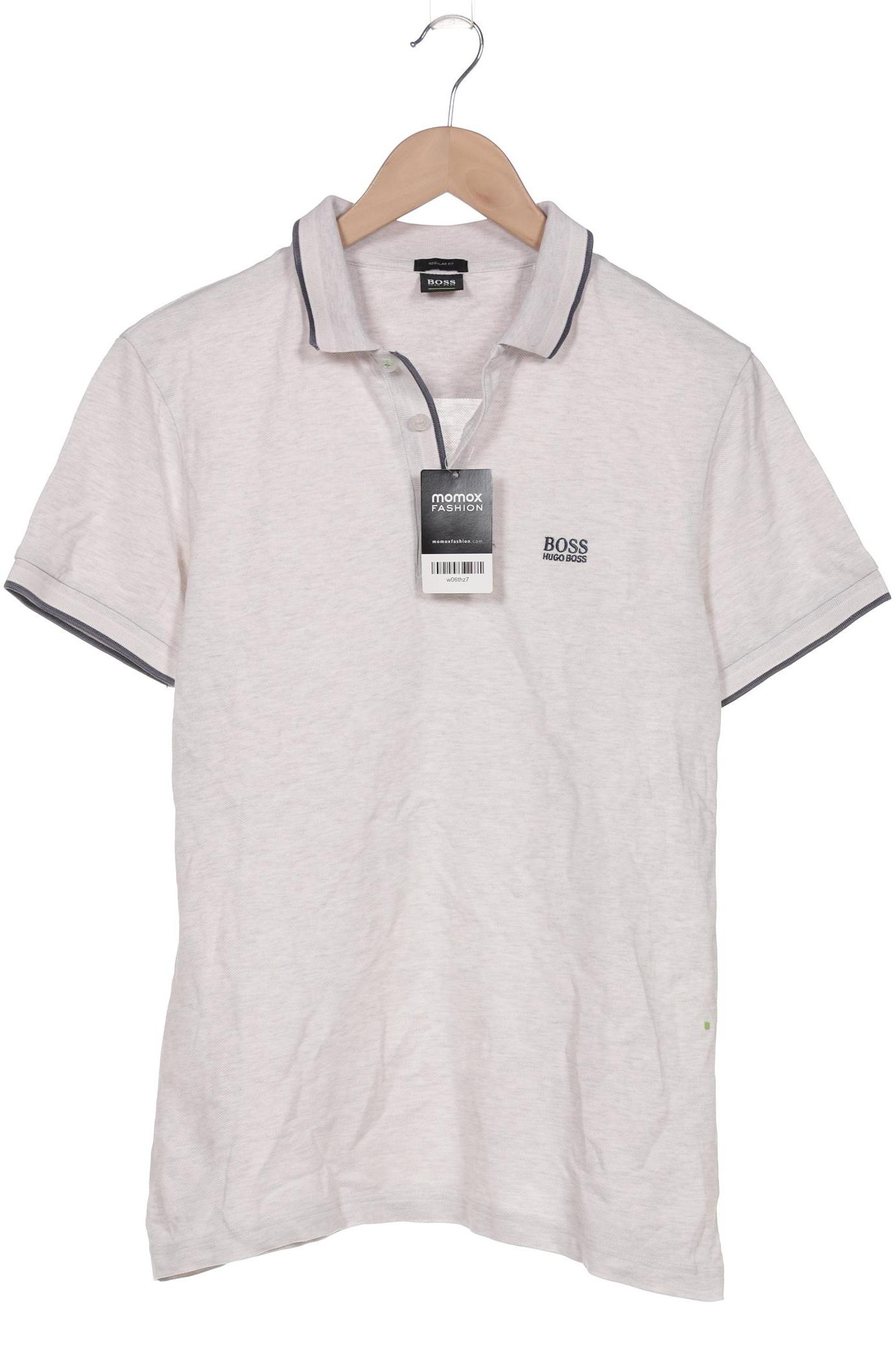 

Boss Green Herren Poloshirt, grau, Gr. 48