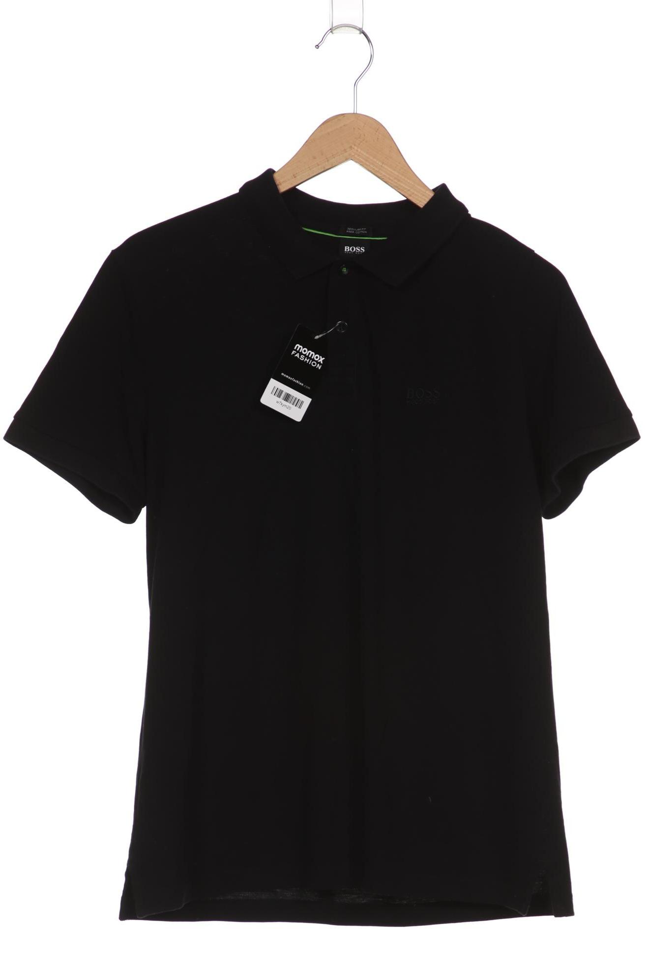 

Boss Green Herren Poloshirt, schwarz