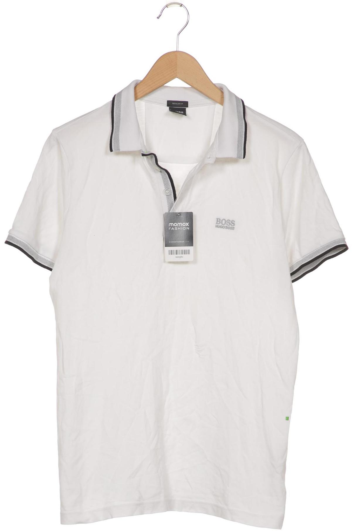 

Boss Green Herren Poloshirt, weiß