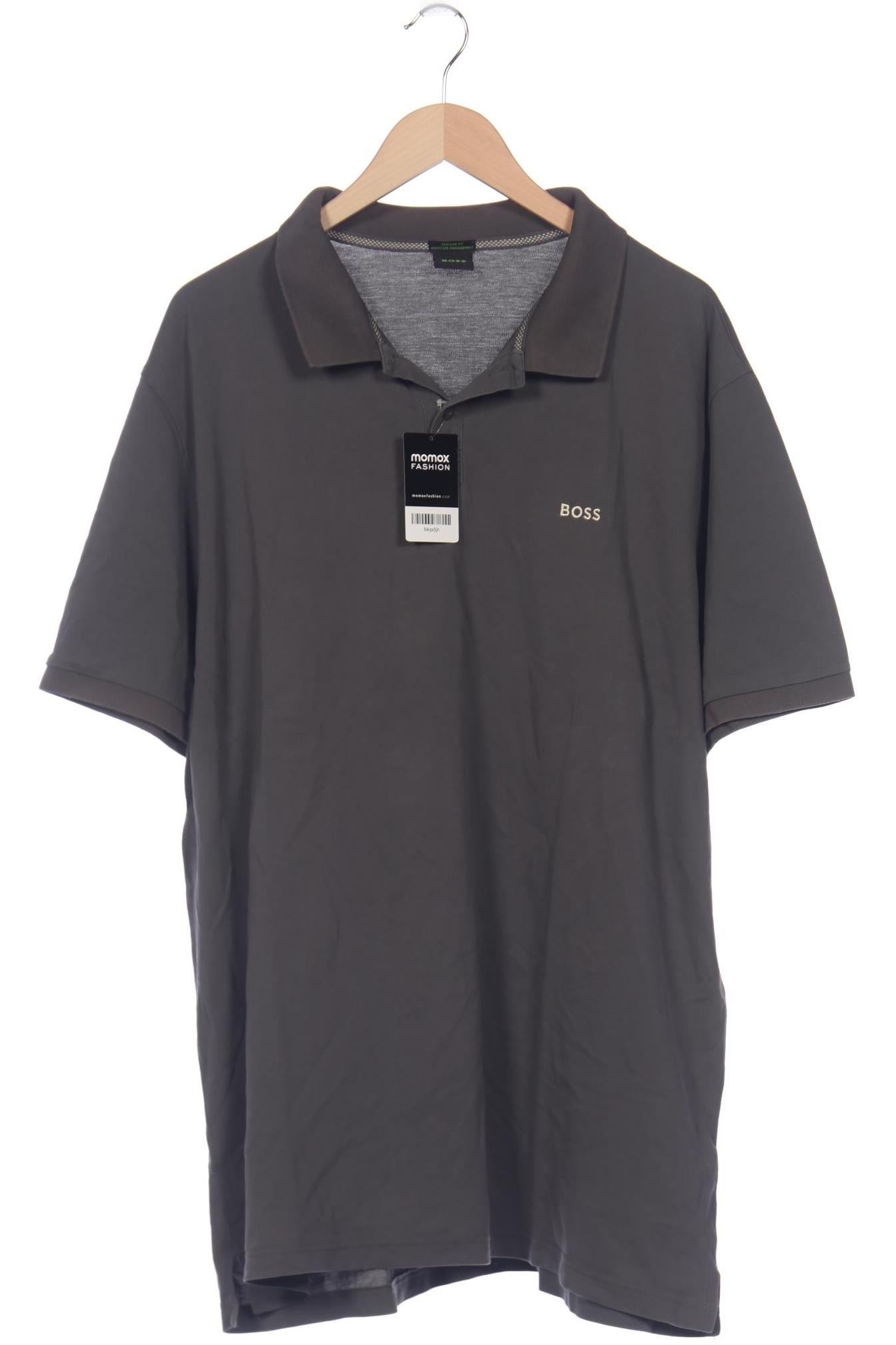 

Boss Green Herren Poloshirt, grau, Gr. 62