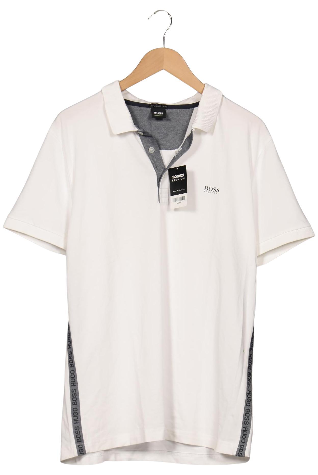 

Boss Green Herren Poloshirt, weiß, Gr. 56