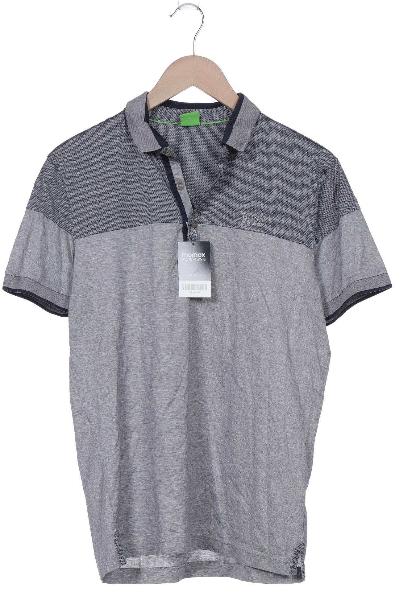 

Boss Green Herren Poloshirt, grau, Gr. 52