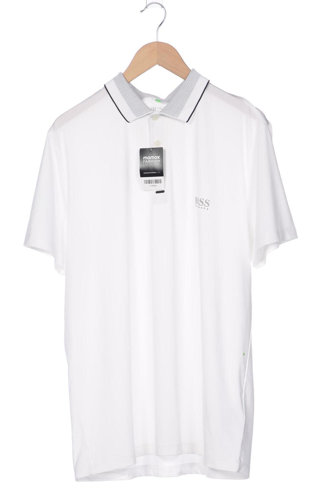 

Boss Green Herren Poloshirt, weiß, Gr. 56