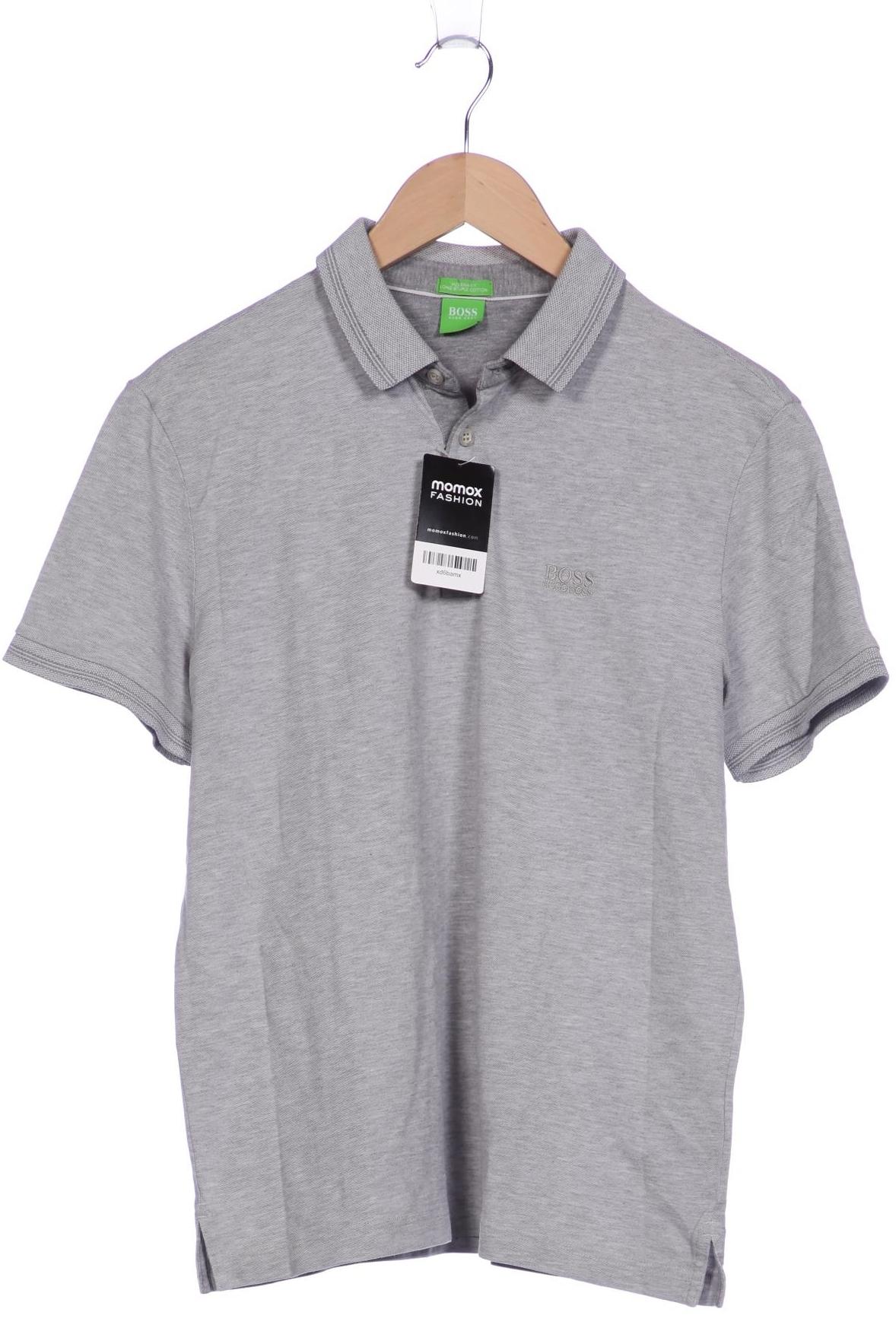 

Boss Green Herren Poloshirt, grau, Gr. 48