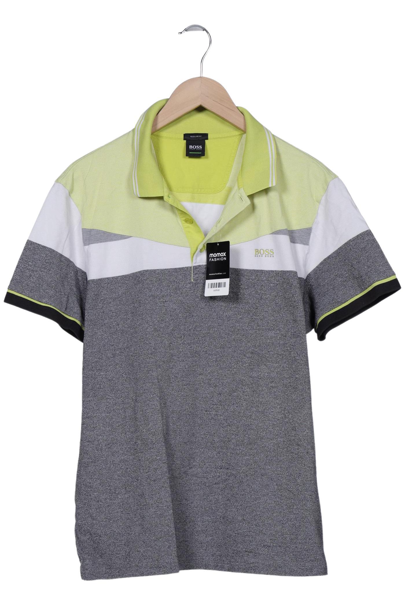 

Boss Green Herren Poloshirt, grau, Gr. 56