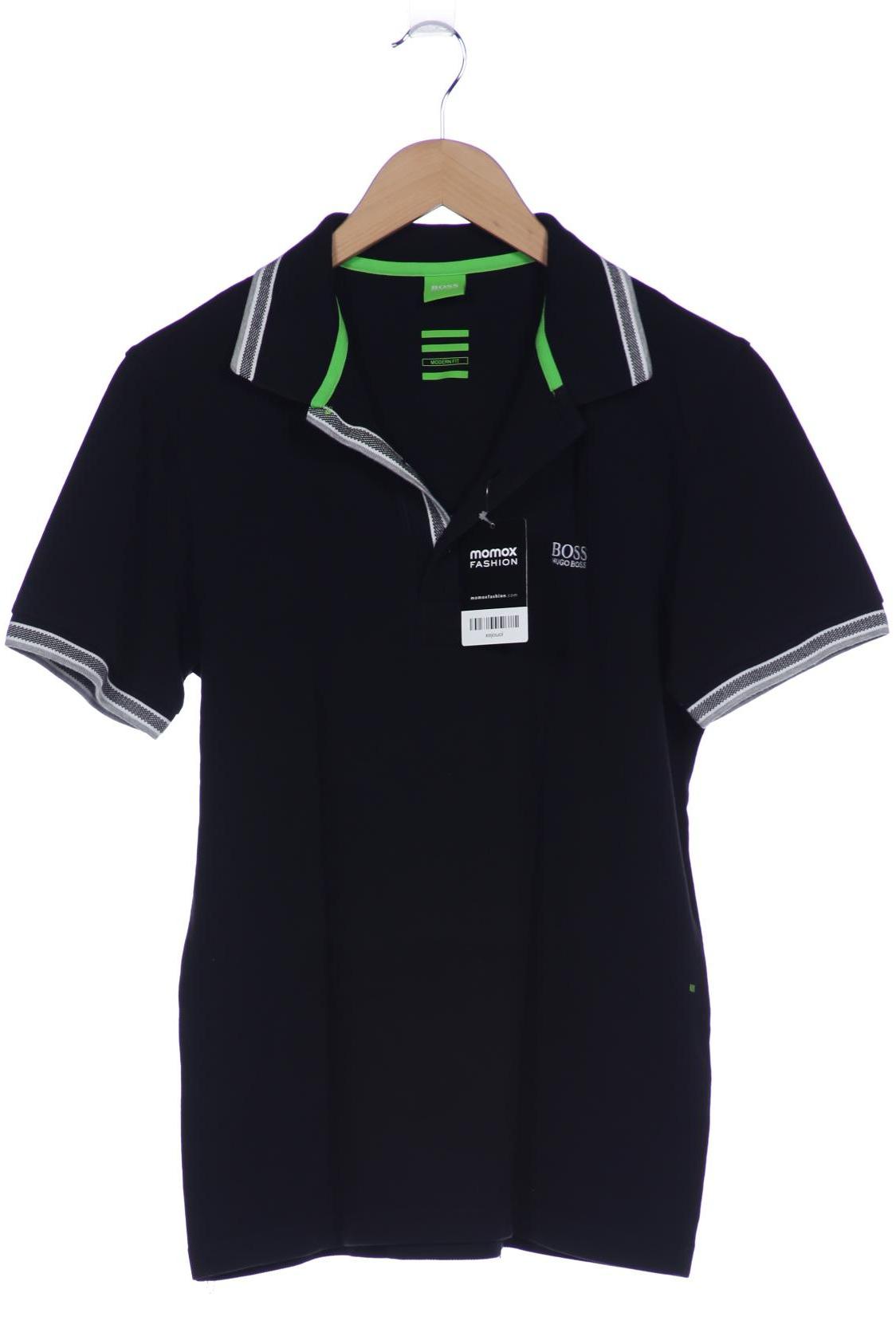 

Boss Green Herren Poloshirt, schwarz