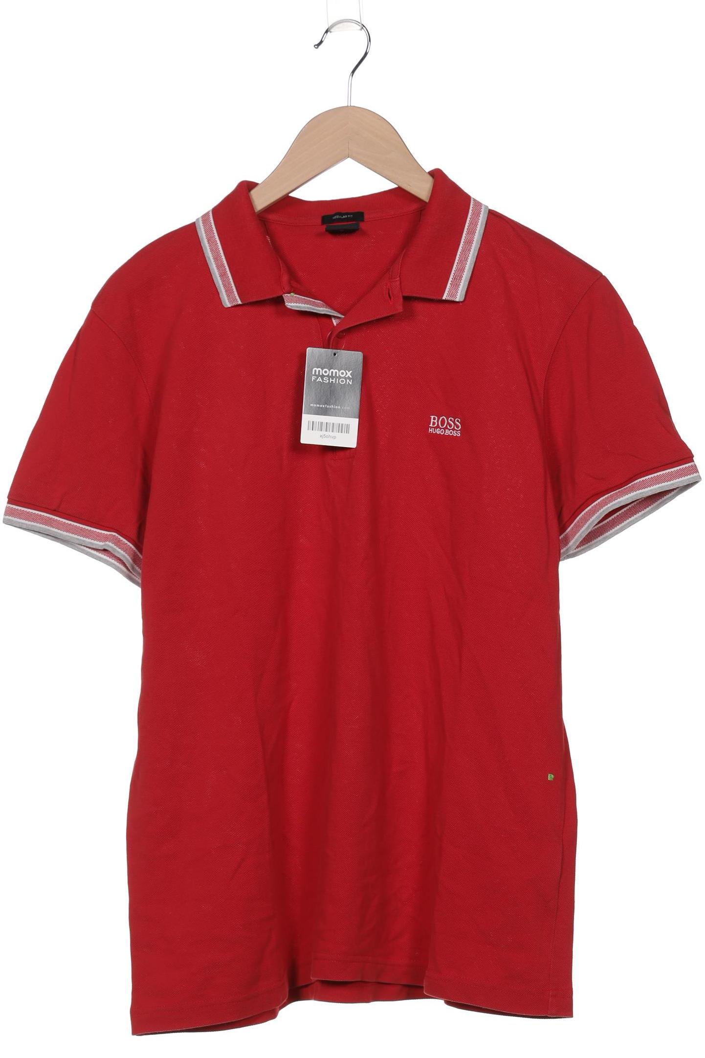 

Boss Green Herren Poloshirt, rot, Gr. 54