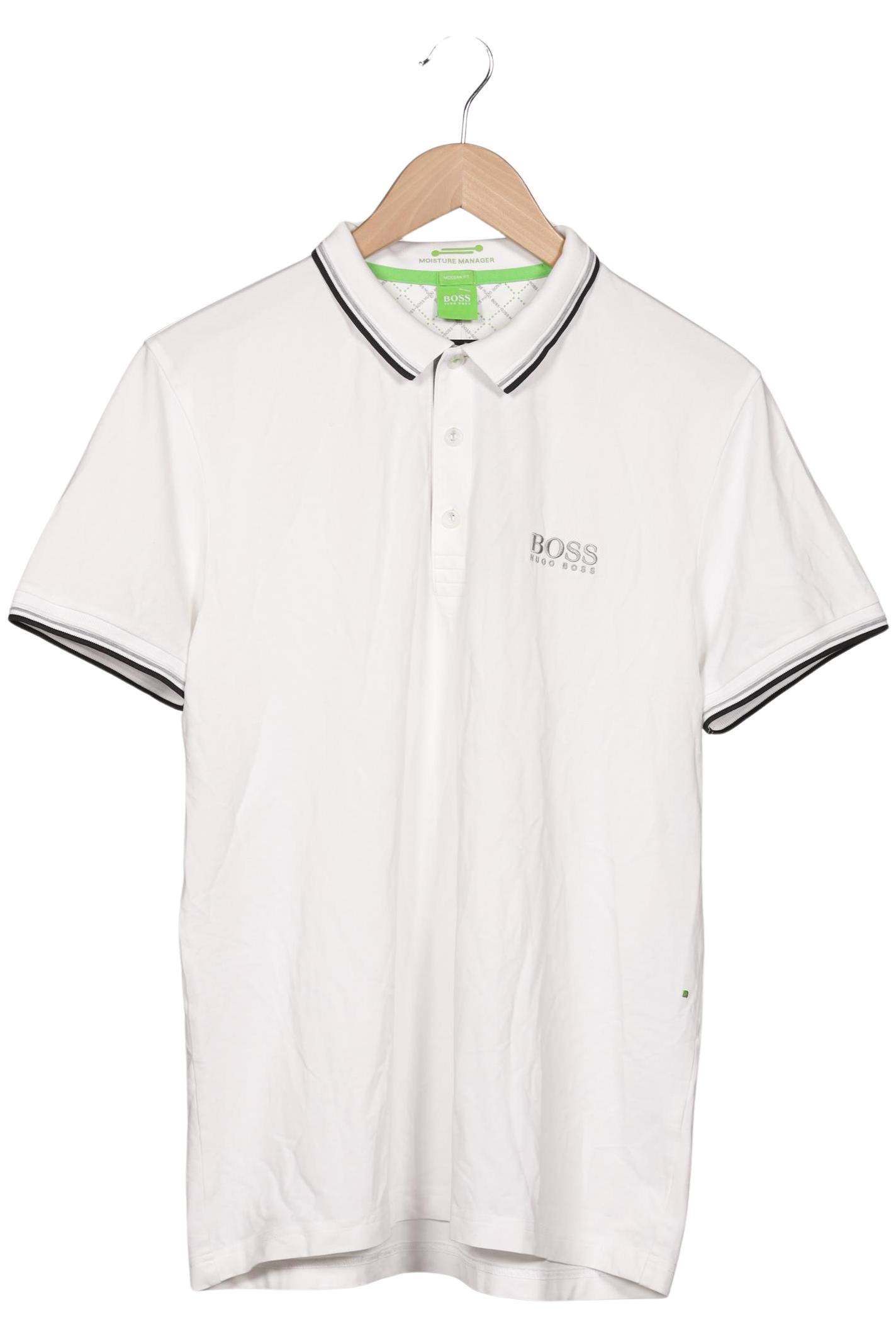 

Boss Green Herren Poloshirt, weiß, Gr. 52