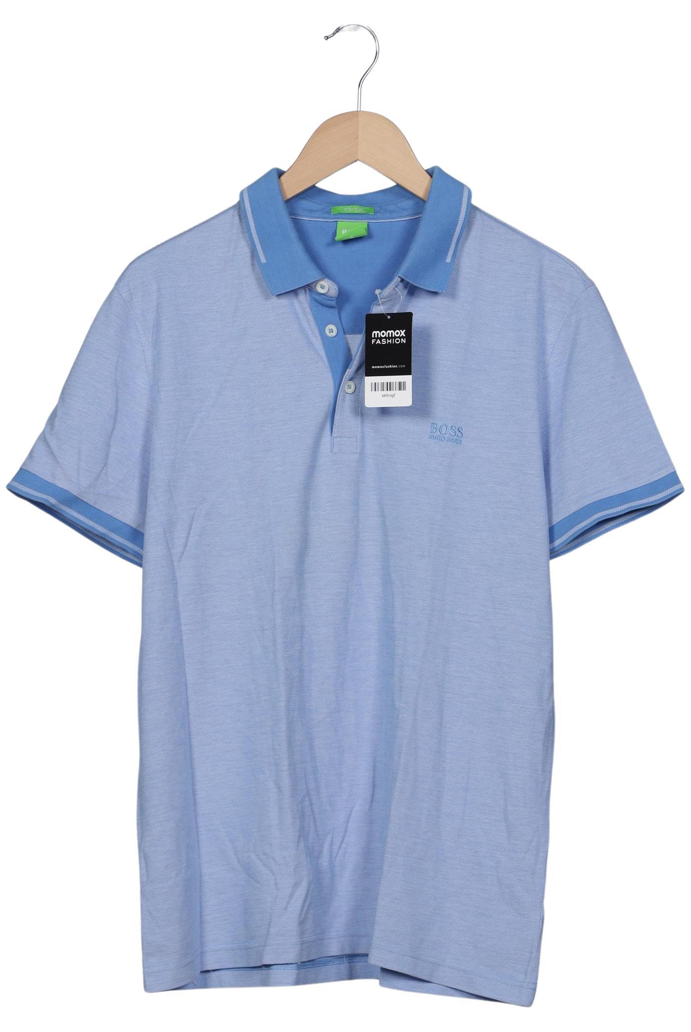 

Boss Green Herren Poloshirt, blau, Gr. 54