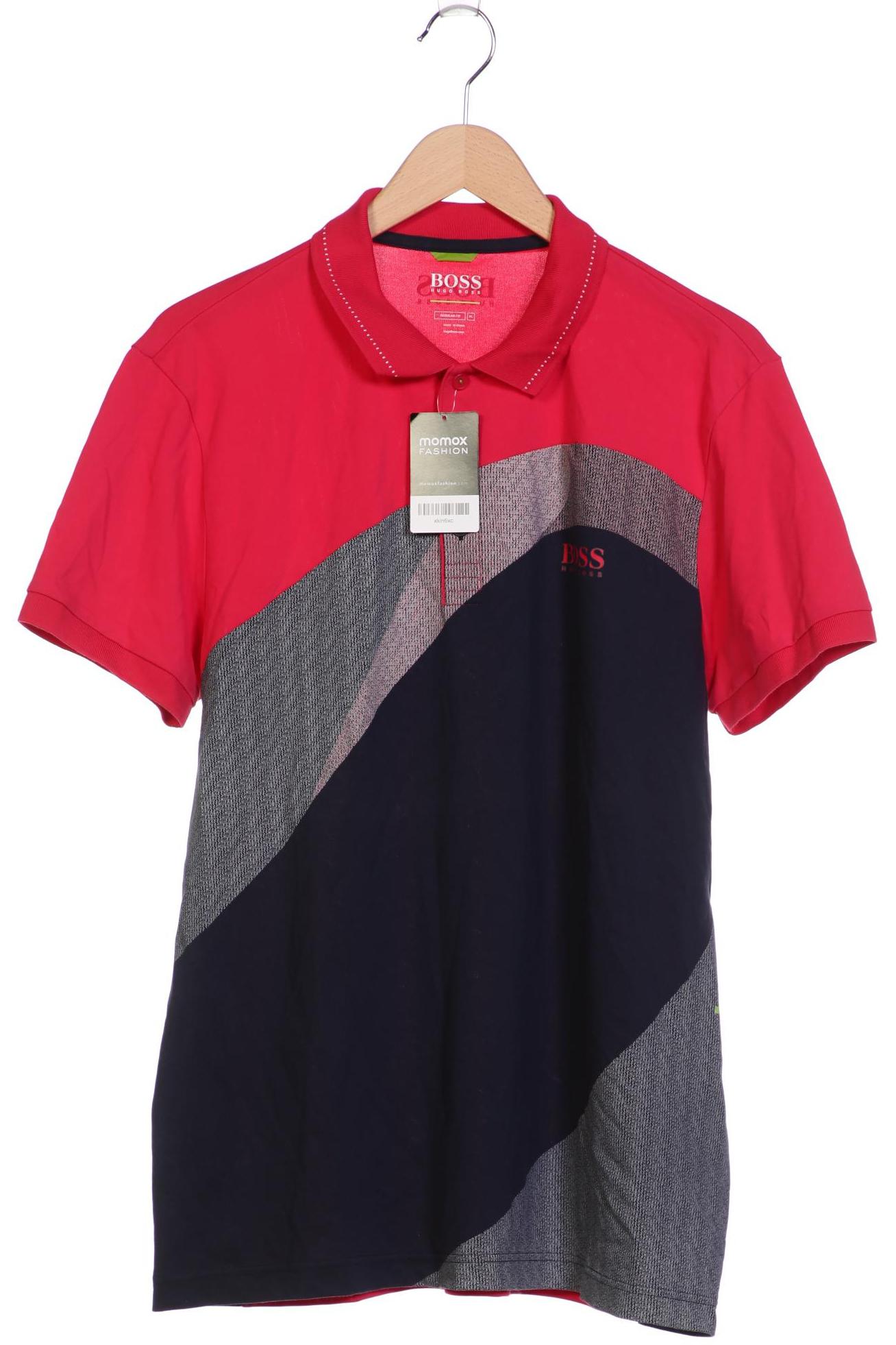 

Boss Green Herren Poloshirt, pink, Gr. 54