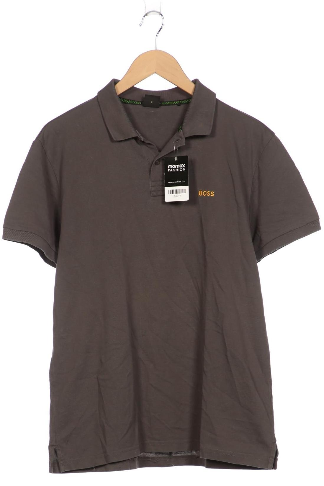 

Boss Green Herren Poloshirt, grau, Gr. 52