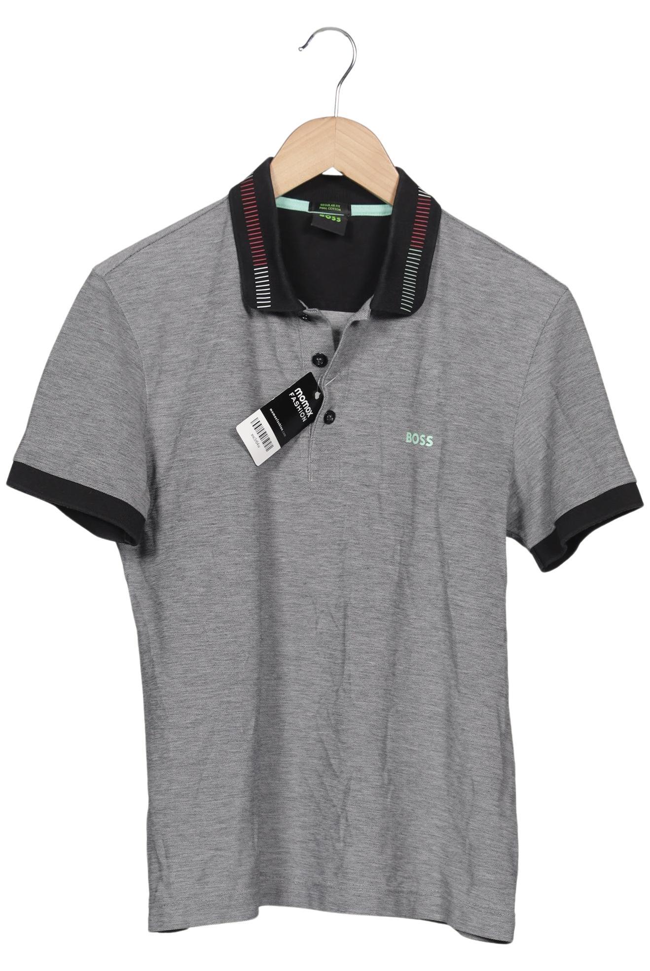 

Boss Green Herren Poloshirt, grau, Gr. 48