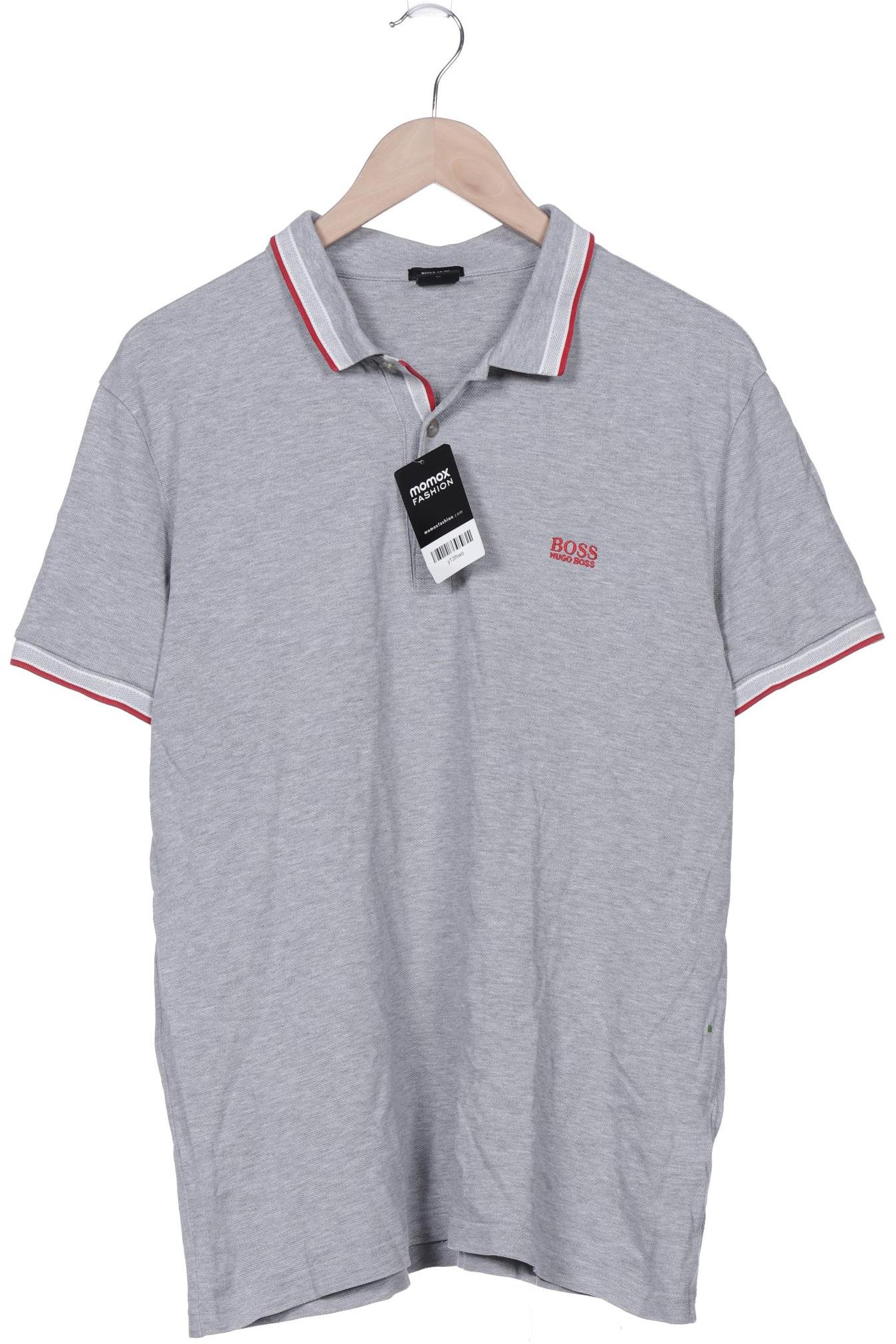 

Boss Green Herren Poloshirt, grau, Gr. 54