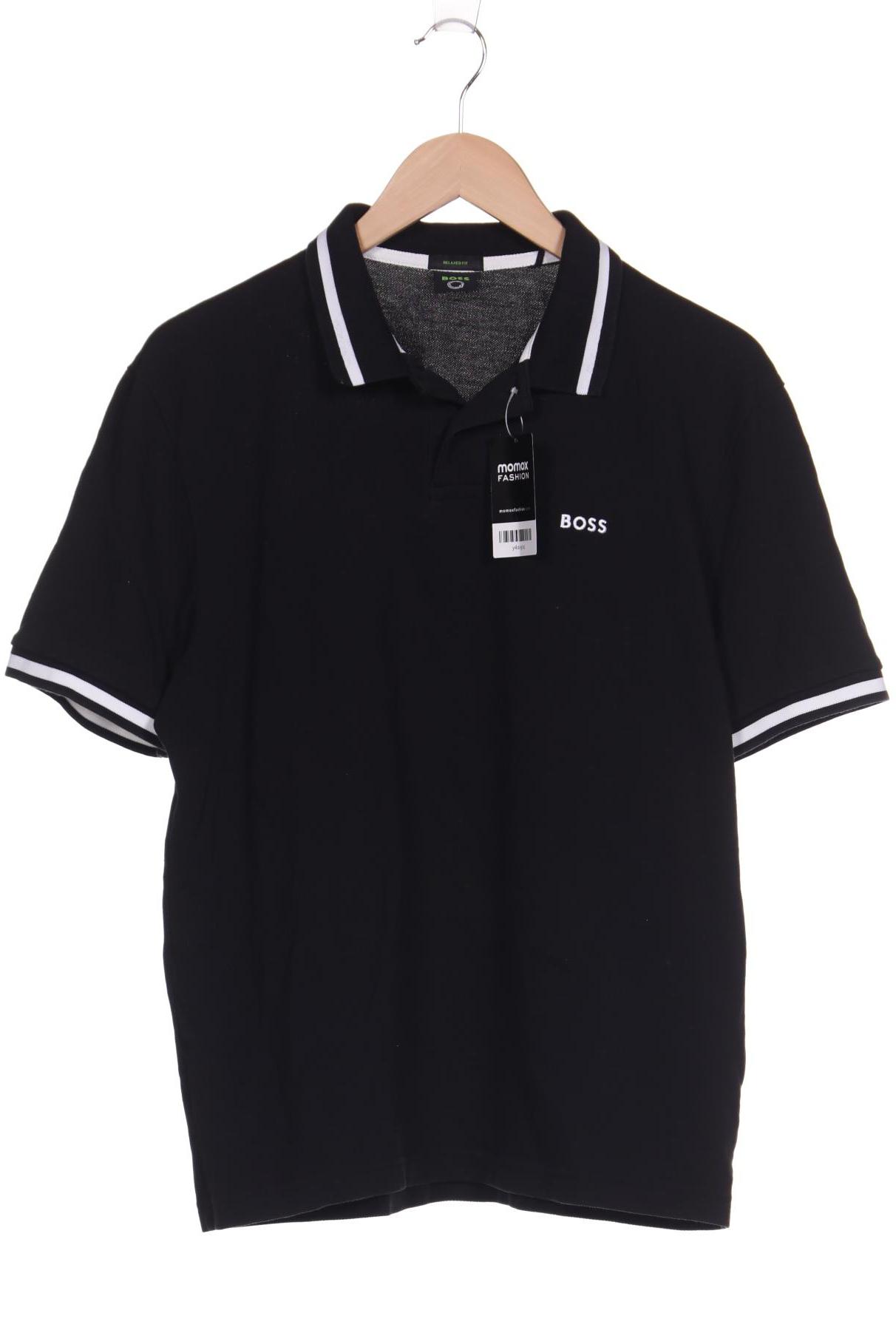 

Boss Green Herren Poloshirt, schwarz