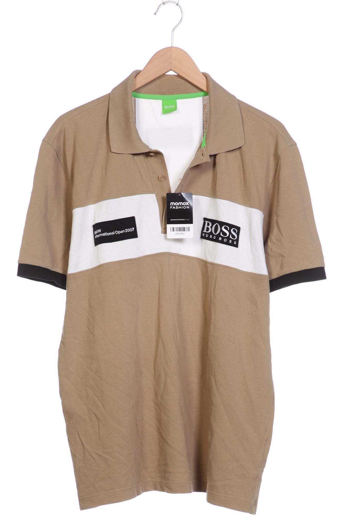 

Boss Green Herren Poloshirt, beige, Gr. 56