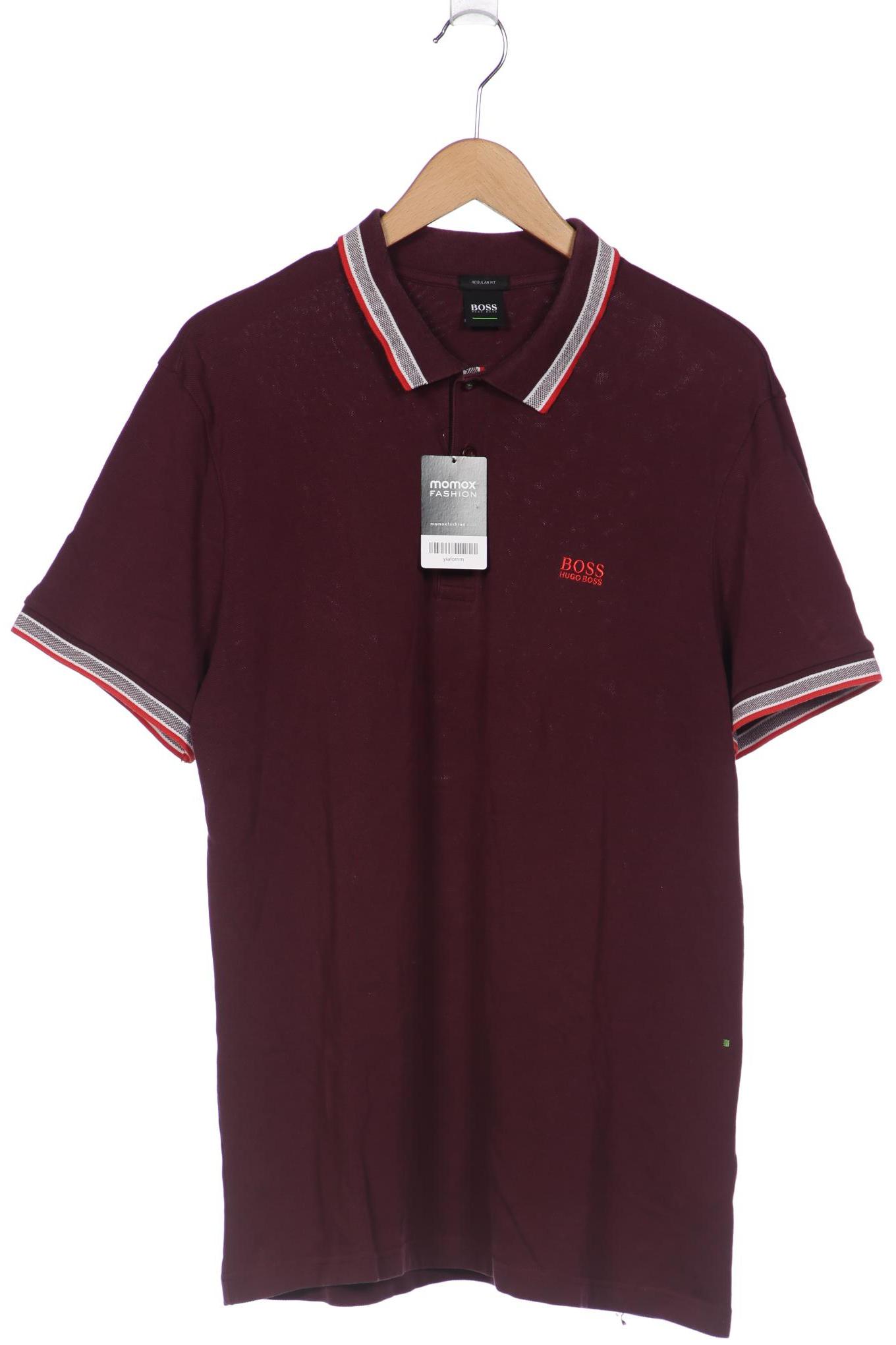 

Boss Green Herren Poloshirt, bordeaux