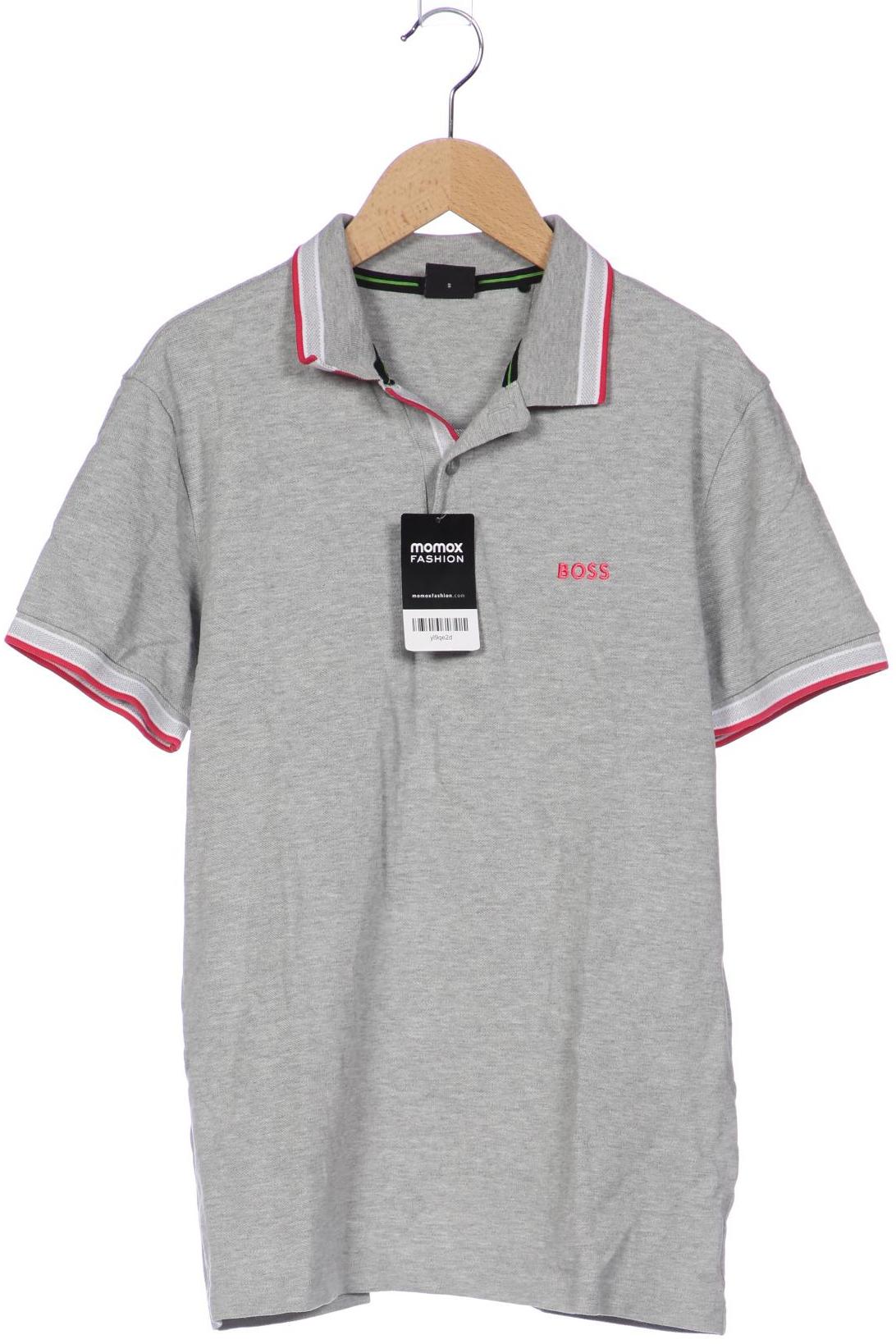 

Boss Green Herren Poloshirt, grau, Gr. 46