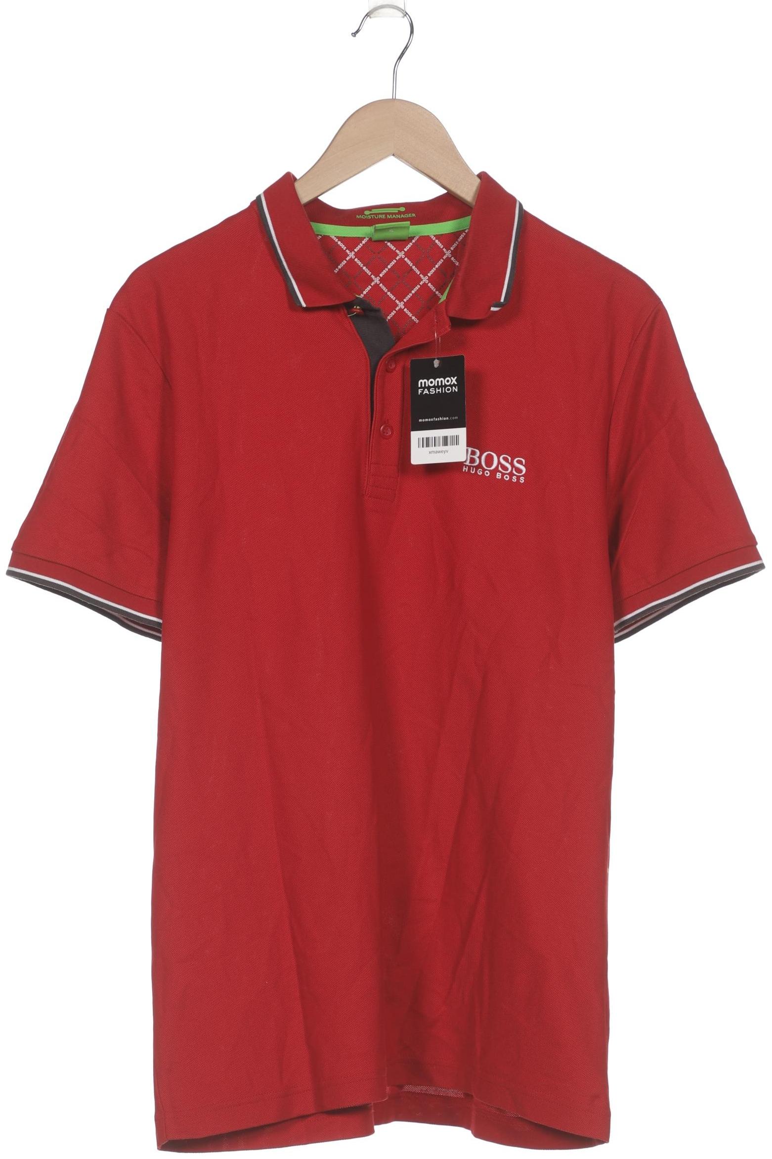 

Boss Green Herren Poloshirt, rot, Gr. 54