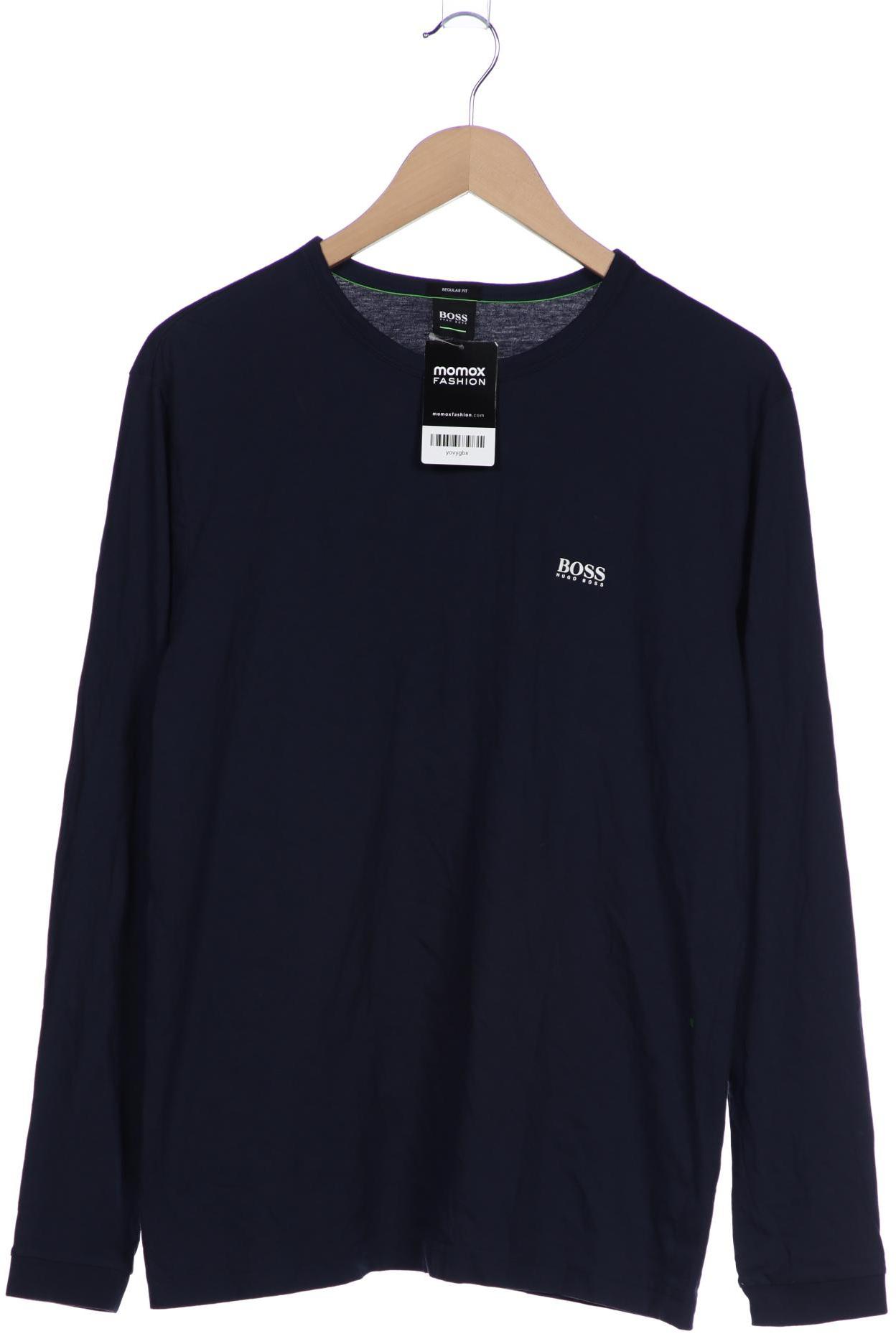 

Boss Green Herren Langarmshirt, marineblau, Gr. 52