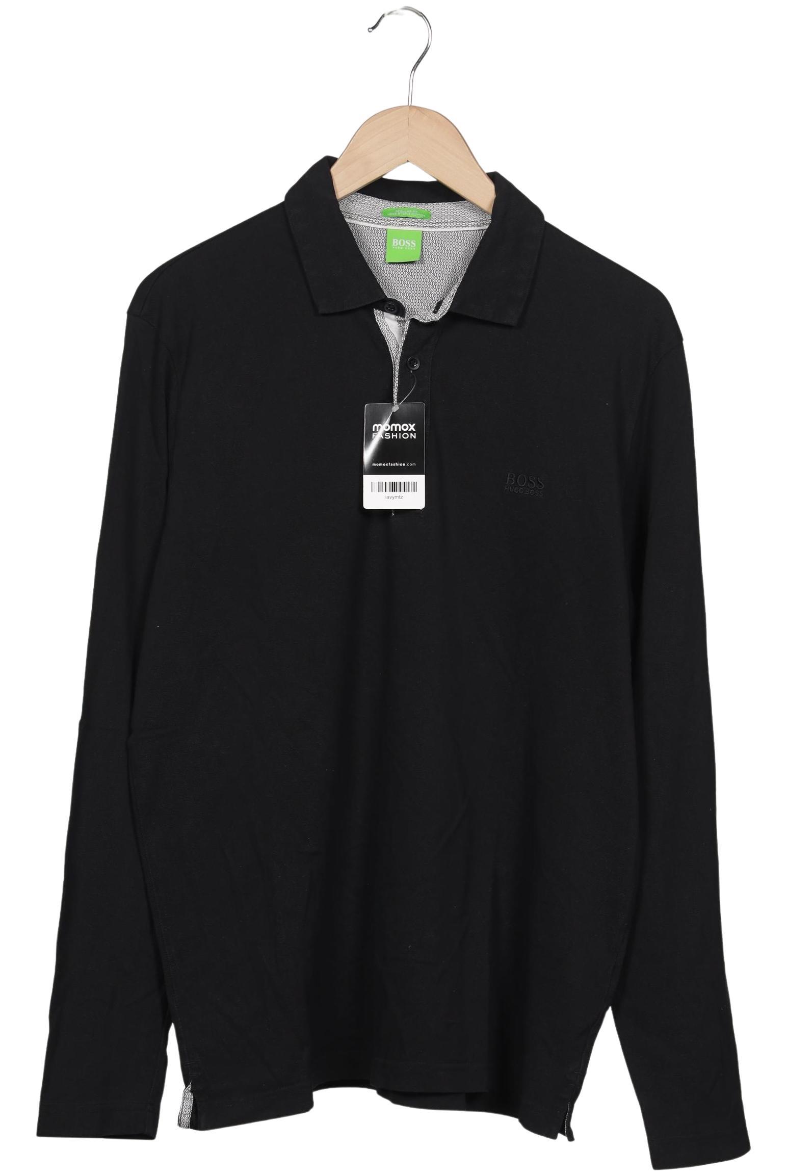 

Boss Green Herren Langarmshirt, schwarz, Gr. 56