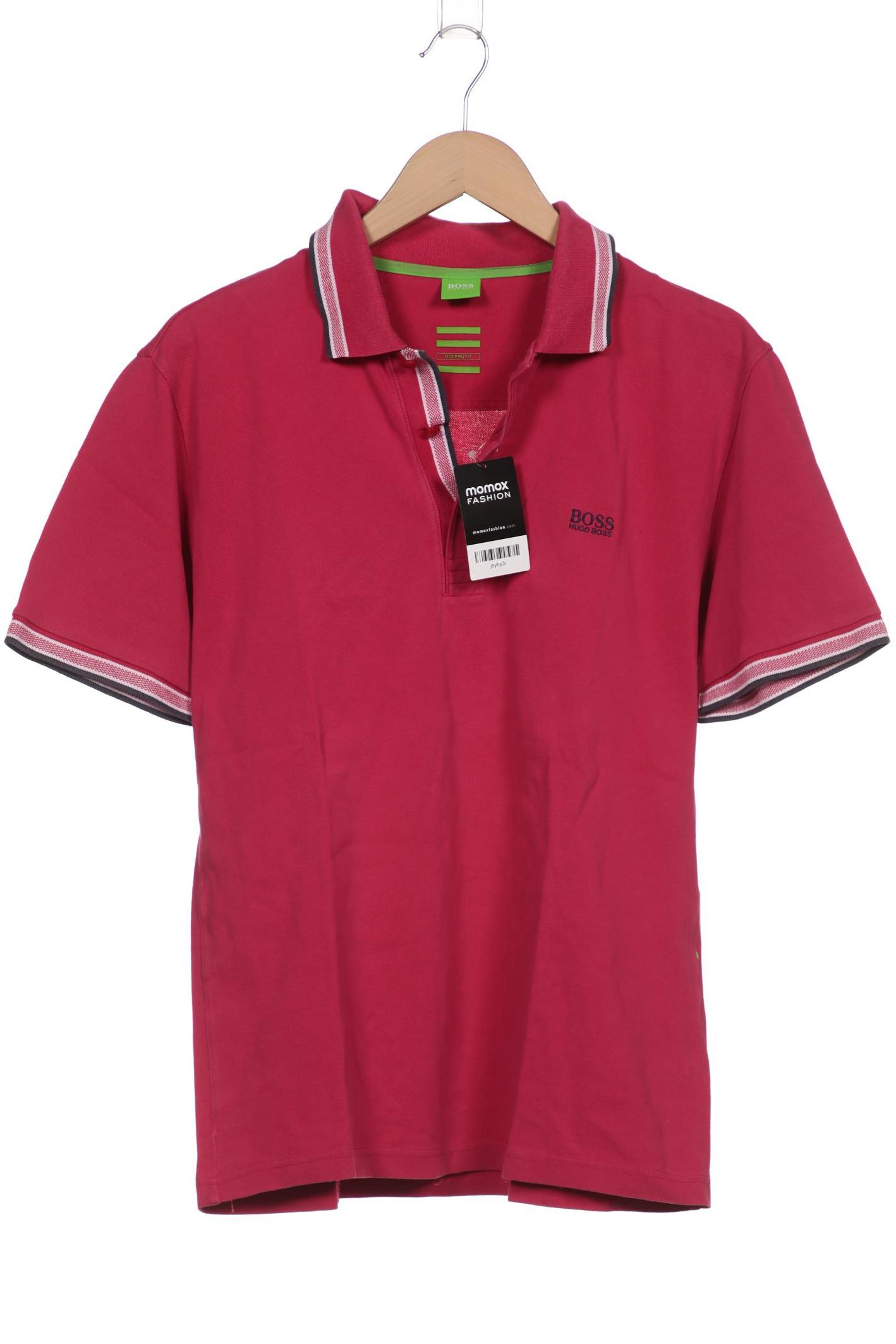 

Boss Green Herren Poloshirt, pink, Gr. 54