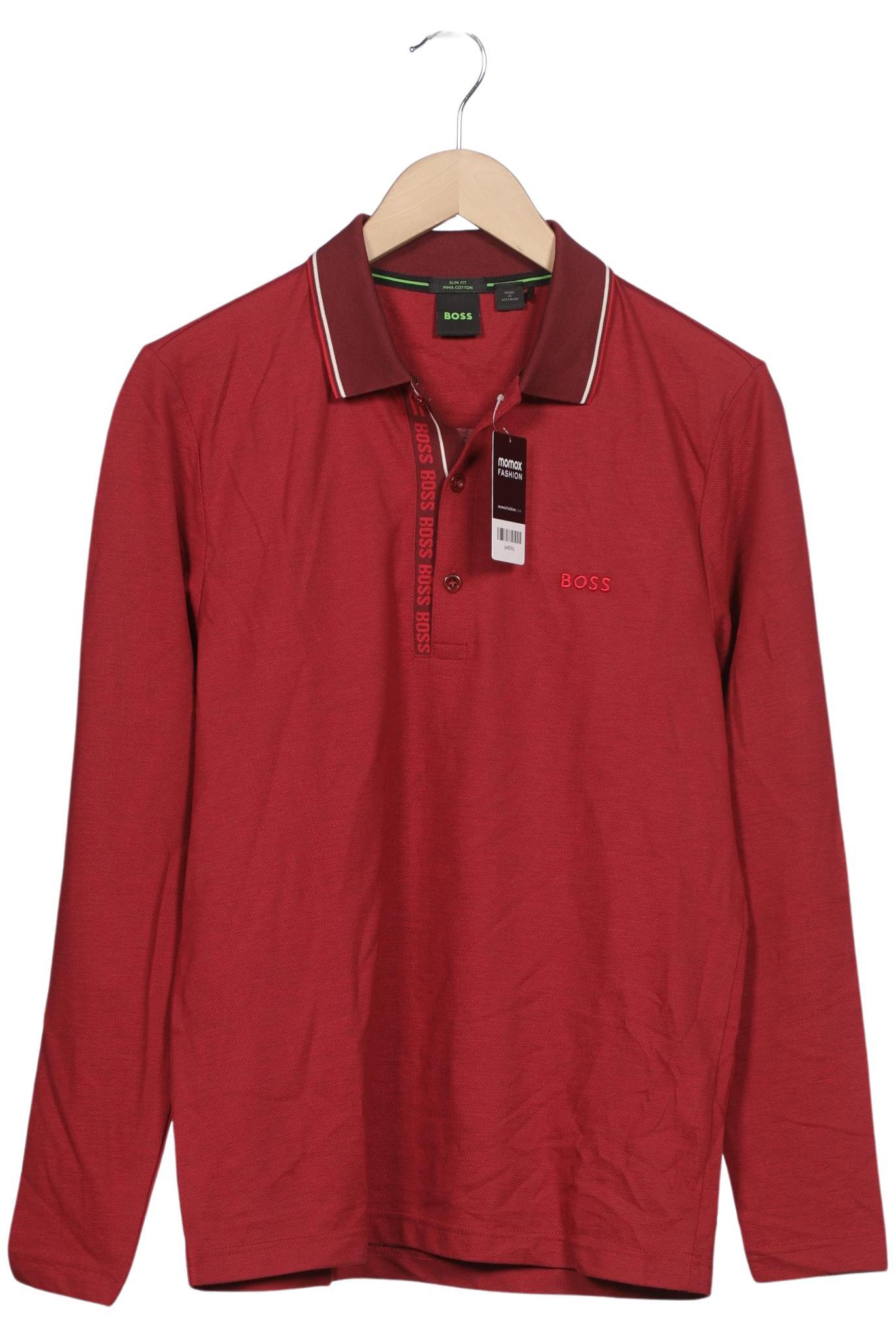 

Boss Green Herren Poloshirt, rot, Gr. 48