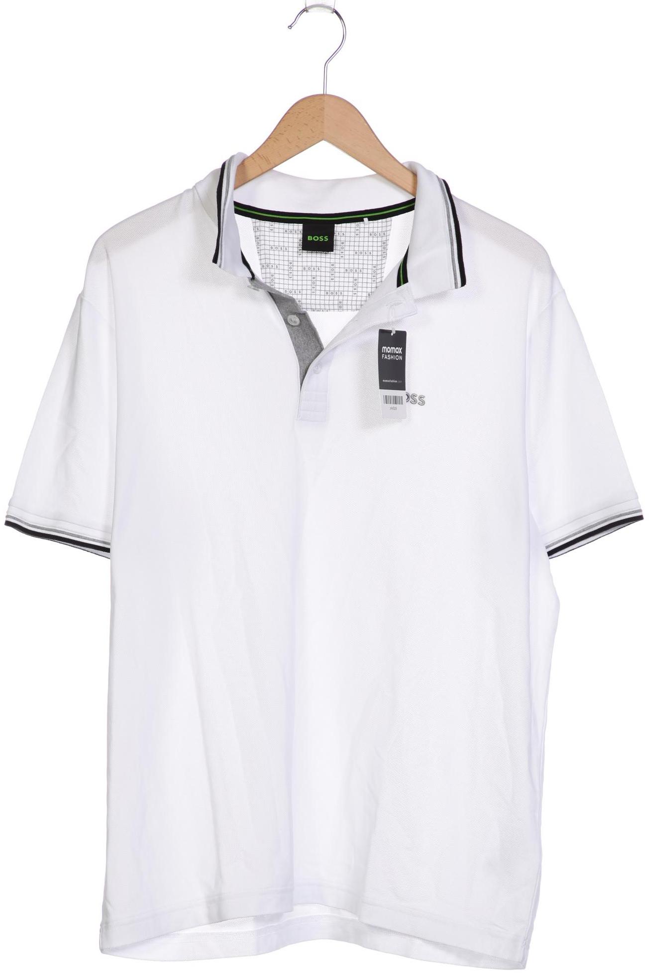 

Boss Green Herren Poloshirt, weiß, Gr. 56