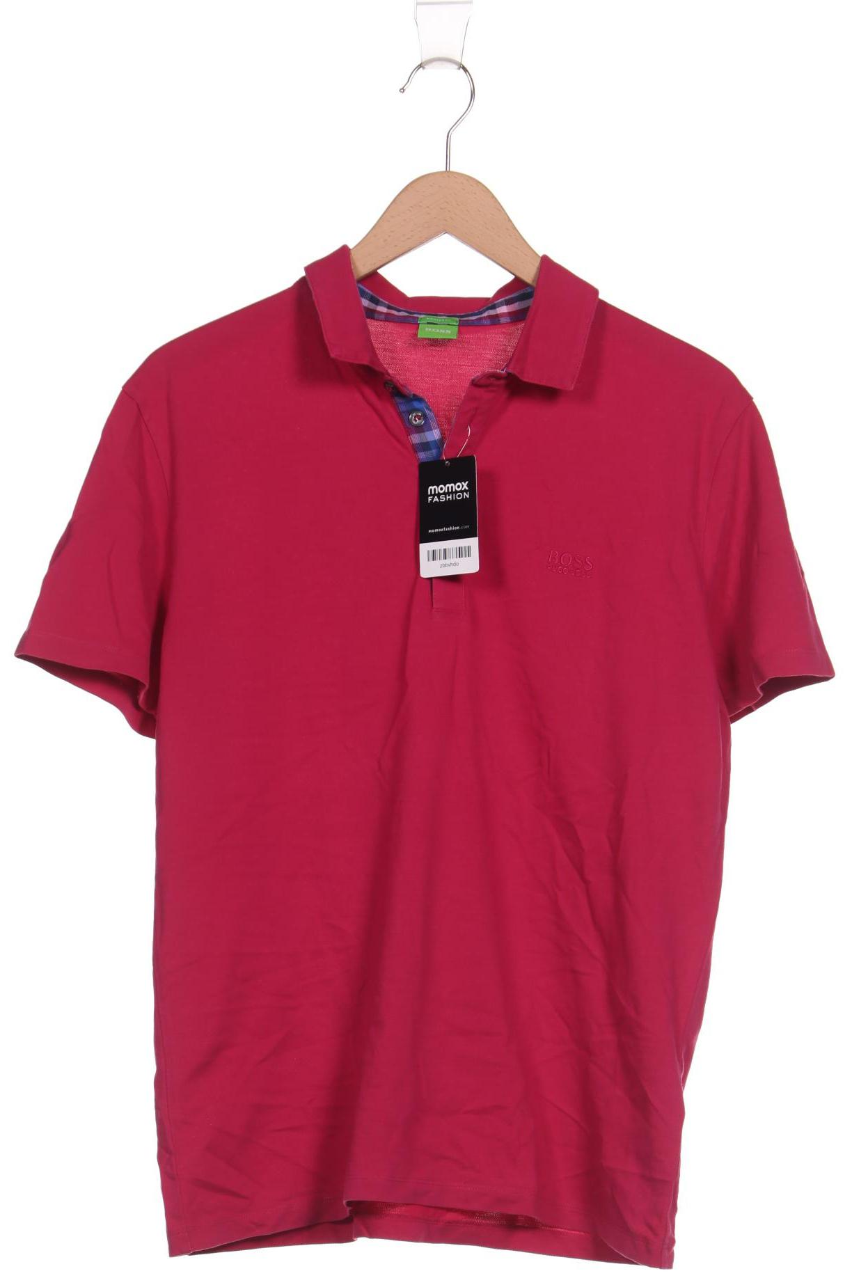 

Boss Green Herren Poloshirt, pink, Gr. 52